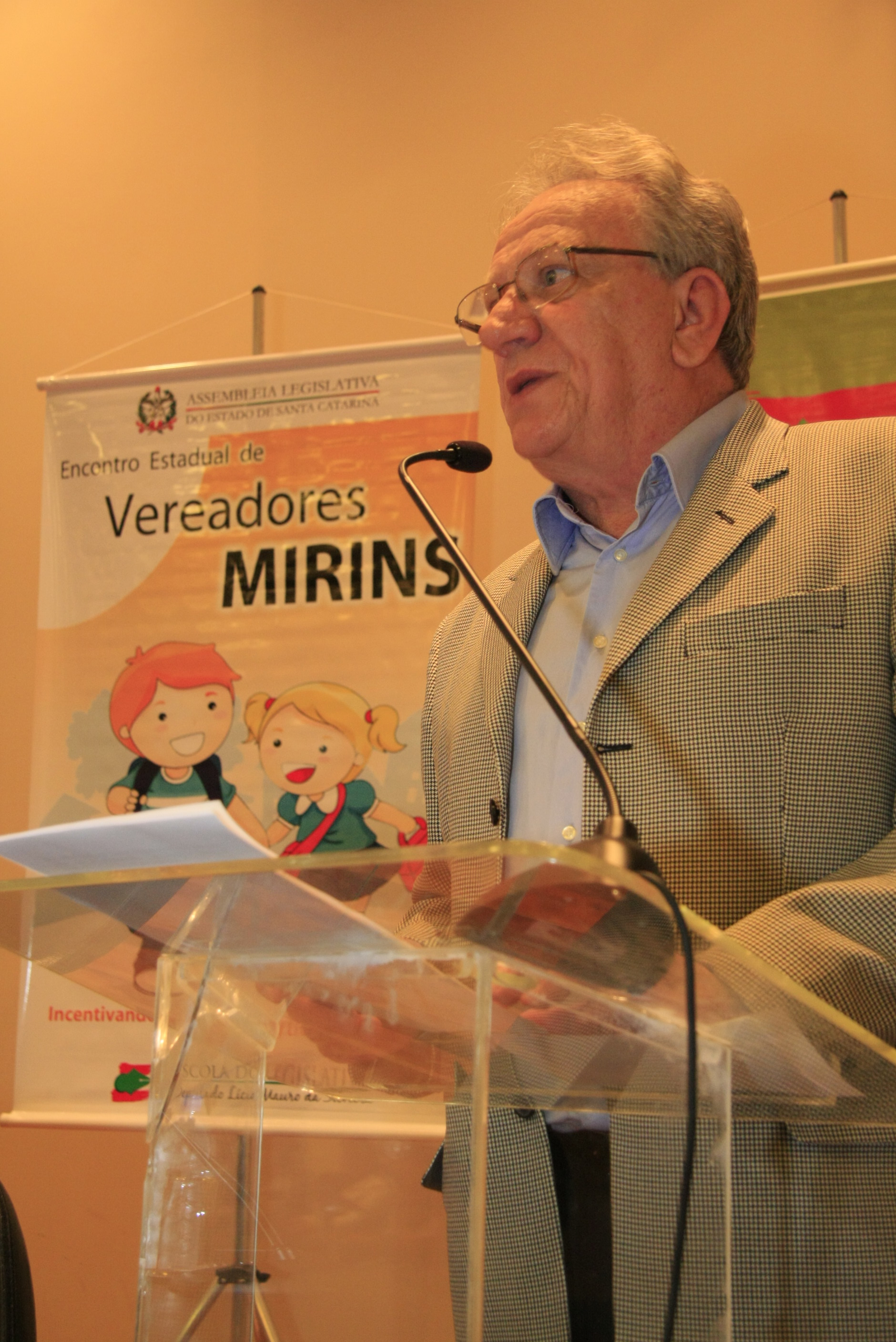 III Encontro Estadual de Vereadores Mirins de Santa Catarina - Foto Thiago Marthendal