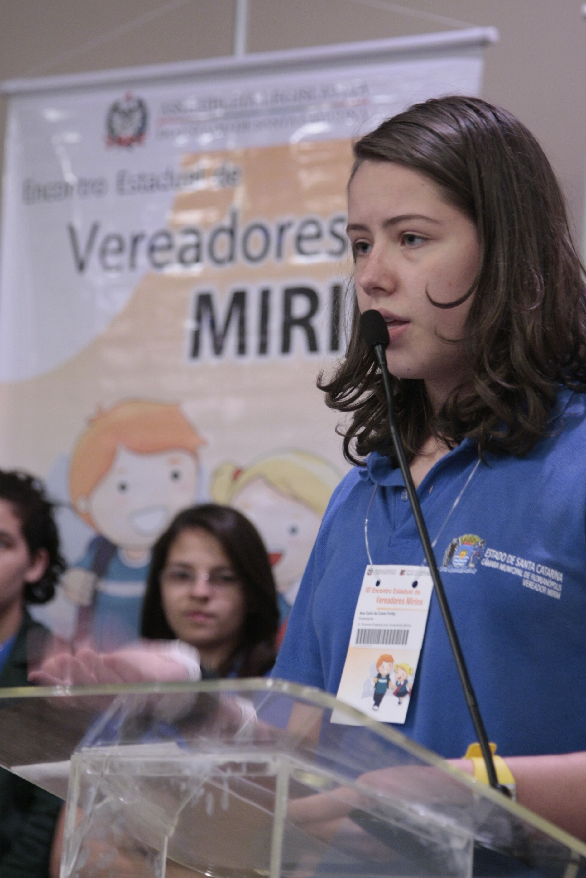 III Encontro Estadual de Vereadores Mirins de Santa Catarina - Foto Lucas Gabriel Diniz