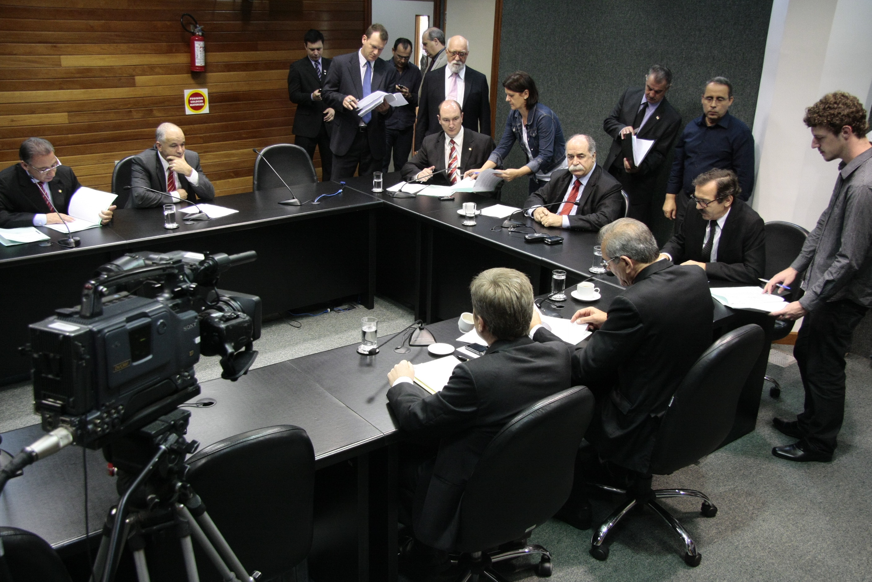 Reunião da Comissão de Constituição e Justiça. Foto: Miriam Zomer