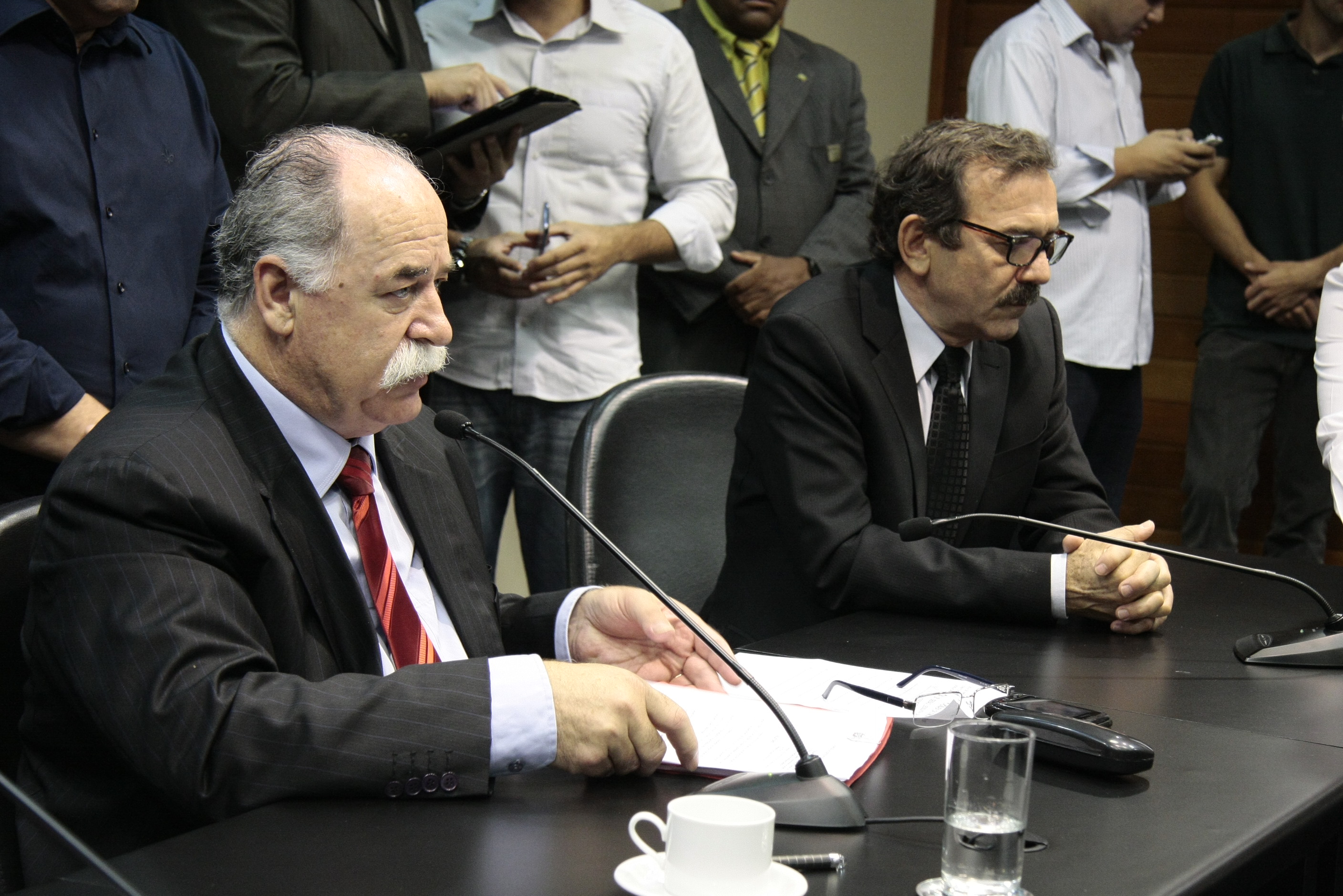 Reunião da Comissão de Constituição e Justiça. Foto: Miriam Zomer