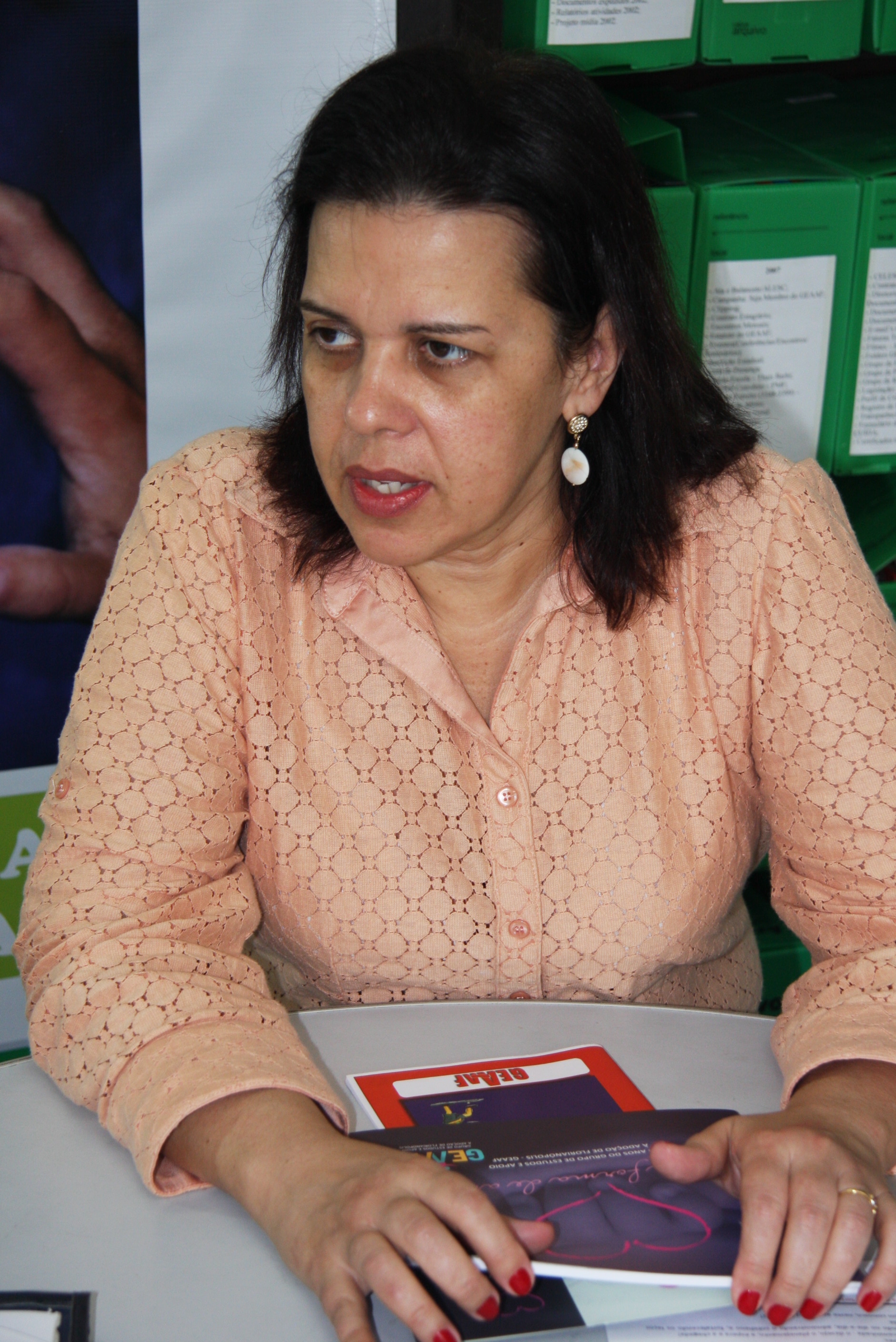 Entrevista - Maria Christina Salomon Guimarães Presidente do GEAAF - Foto: Fábio Queiroz