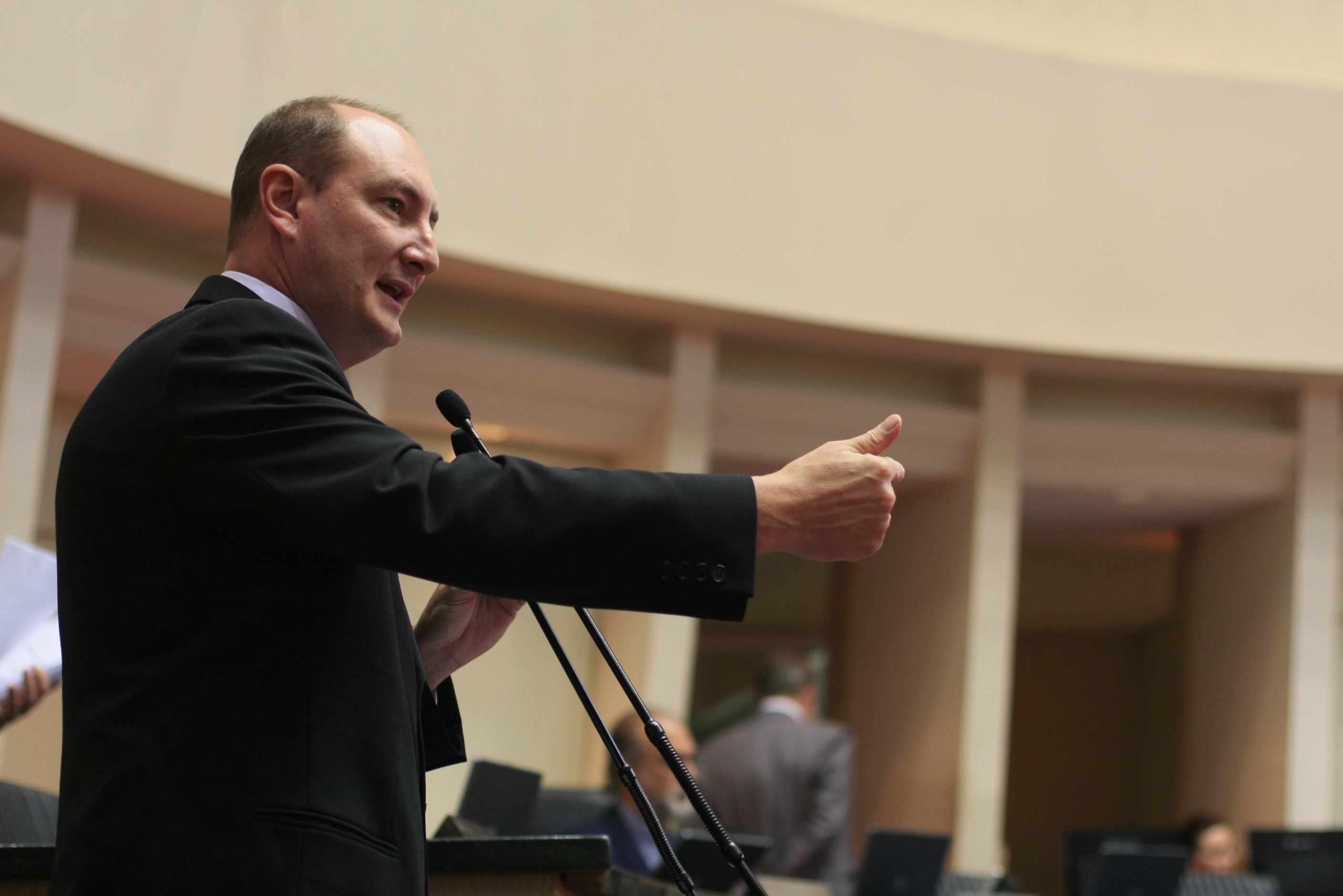 Sessão Plenária - Deputado Mauro de Nadal (PMDB) - Foto: Lucas Gabriel Diniz