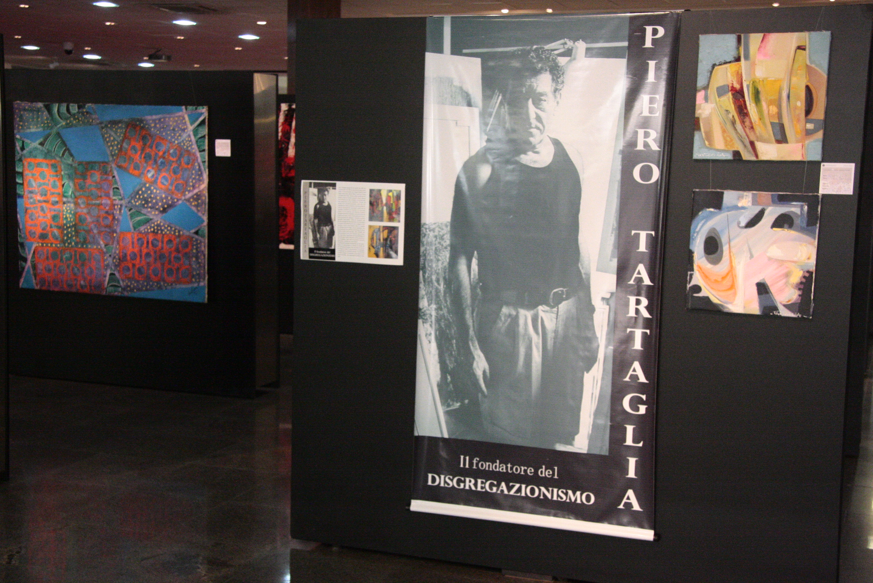 Exposição Os Imortais - Homenagem aos artistas plásticos Piero Tartaglia e Bertina Lopes. Foto: Miriam Zomer