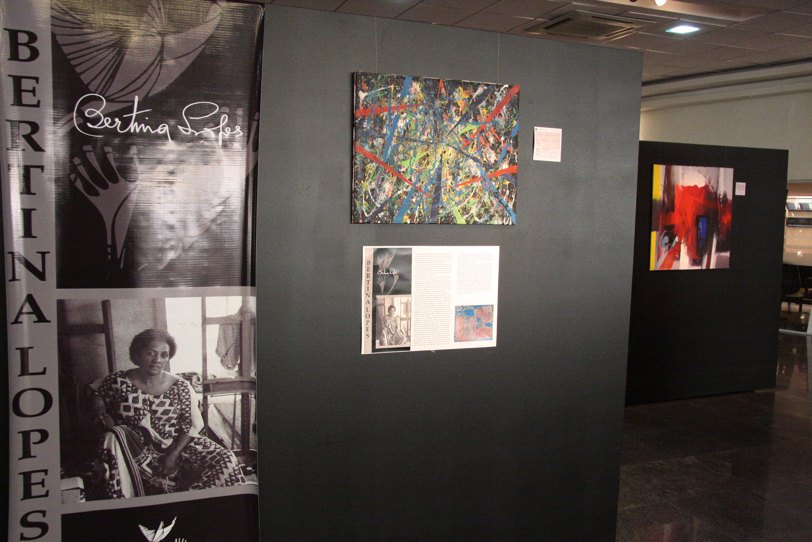 Exposição Os Imortais - Homenagem aos artistas plásticos Piero Tartaglia e Bertina Lopes. Foto: Miriam Zomer