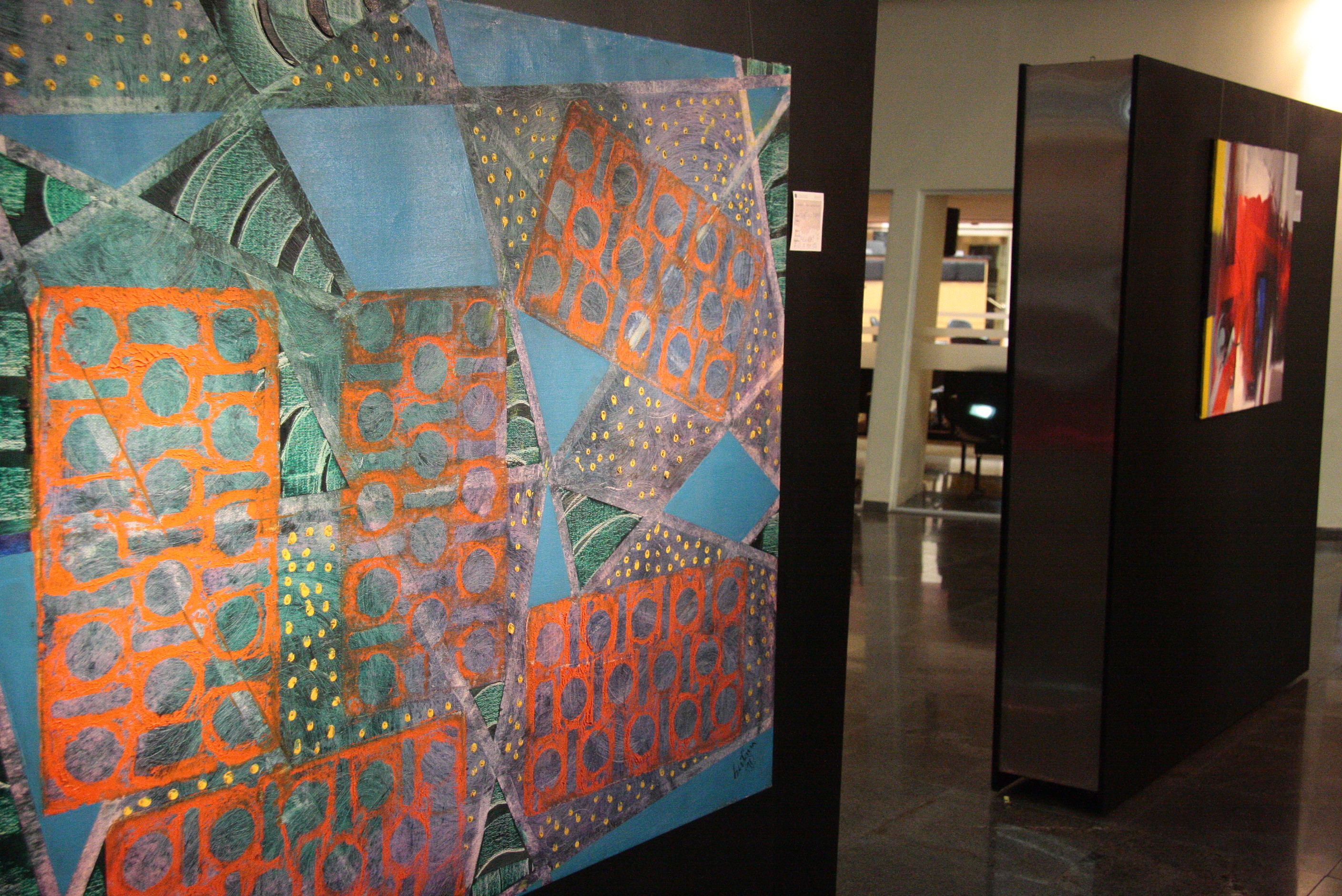 Exposição Os Imortais - Homenagem aos artistas plásticos Piero Tartaglia e Bertina Lopes. Foto: Miriam Zomer