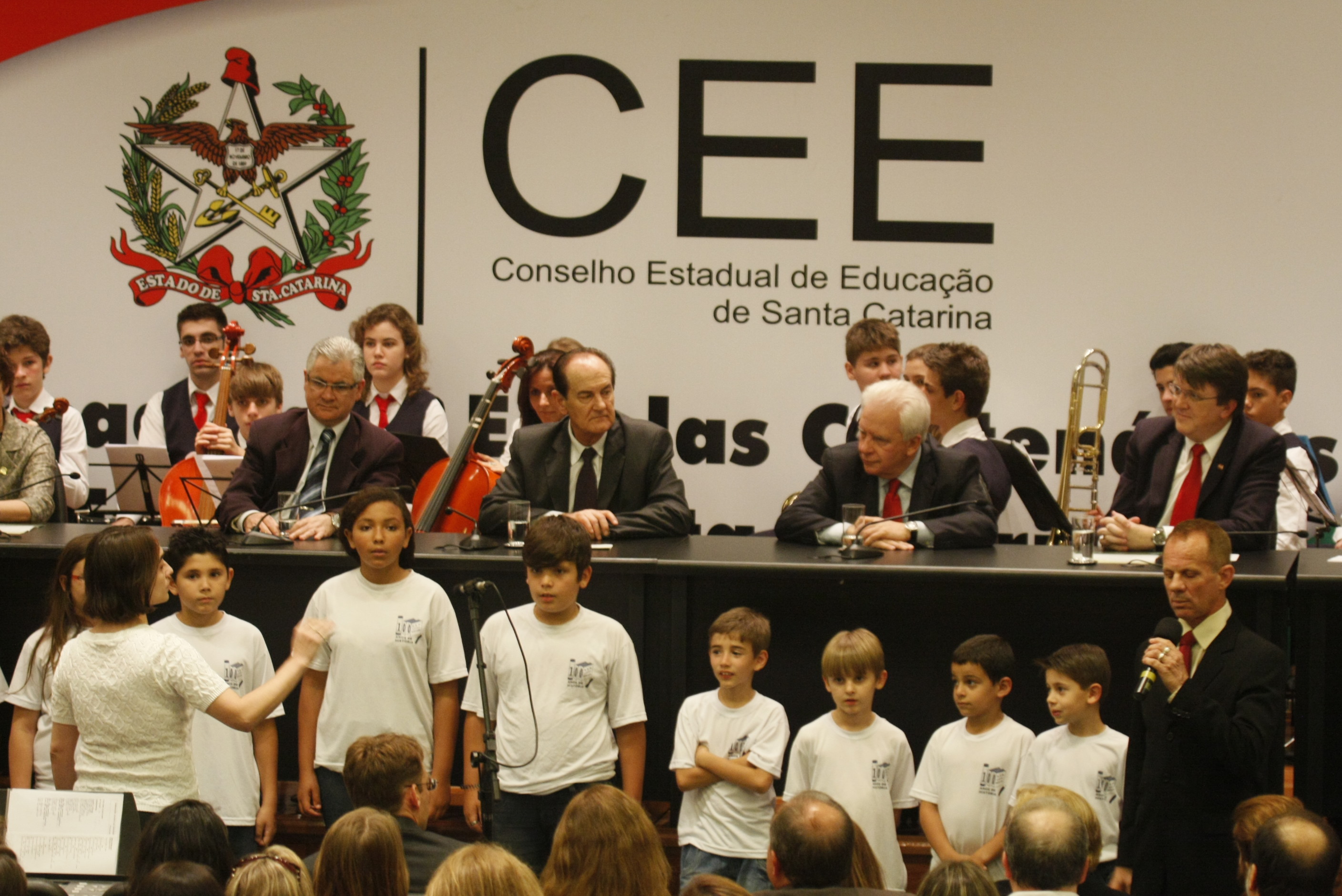 Premiação das Escolas Centenárias de SC