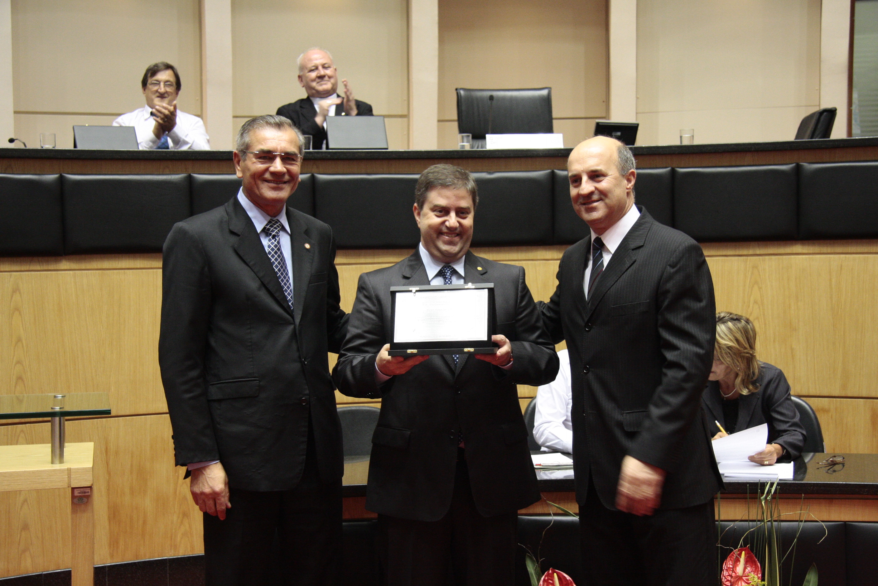 Sessão Especial em homenagem ao Movimento de Cursilhos de Cristandade - MCC, pela passagem dos seus 50 anos no Brasil e 42 anos em Santa Catarina. Foto:Miriam Zomer