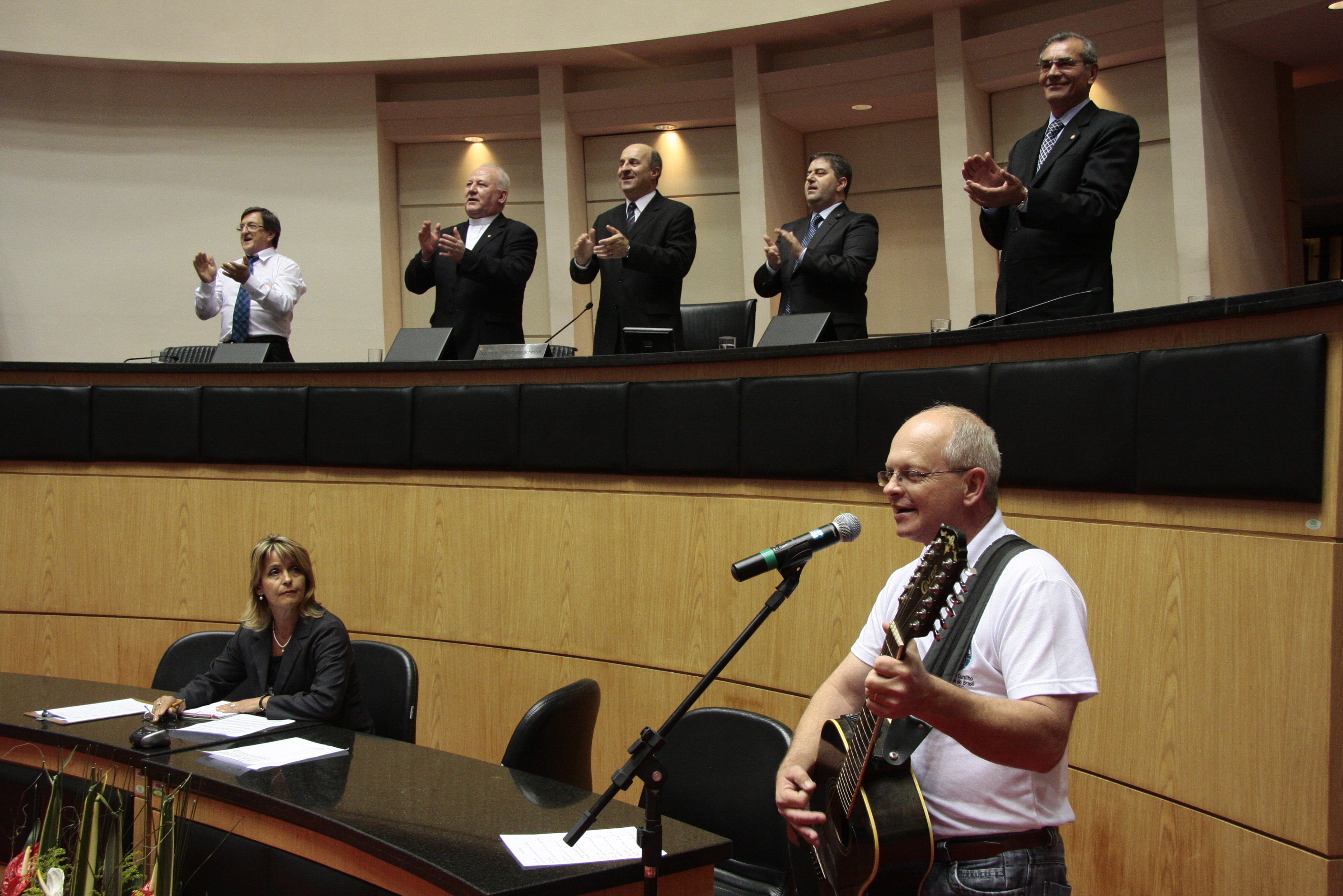 Sessão Especial em homenagem ao Movimento de Cursilhos de Cristandade - MCC, pela passagem dos seus 50 anos no Brasil e 42 anos em Santa Catarina. Foto:Miriam Zomer