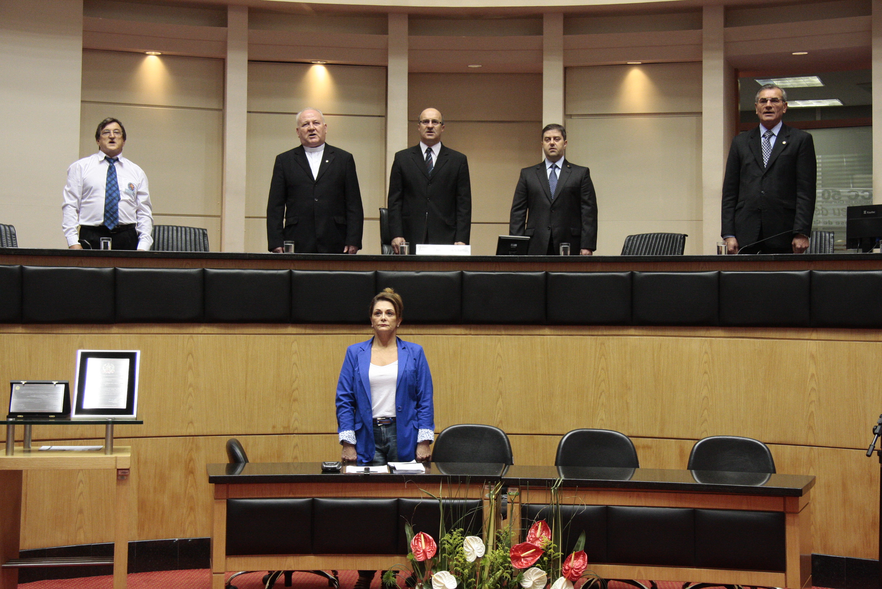 Sessão Especial em homenagem ao Movimento de Cursilhos de Cristandade - MCC, pela passagem dos seus 50 anos no Brasil e 42 anos em Santa Catarina. Foto:Miriam Zomer