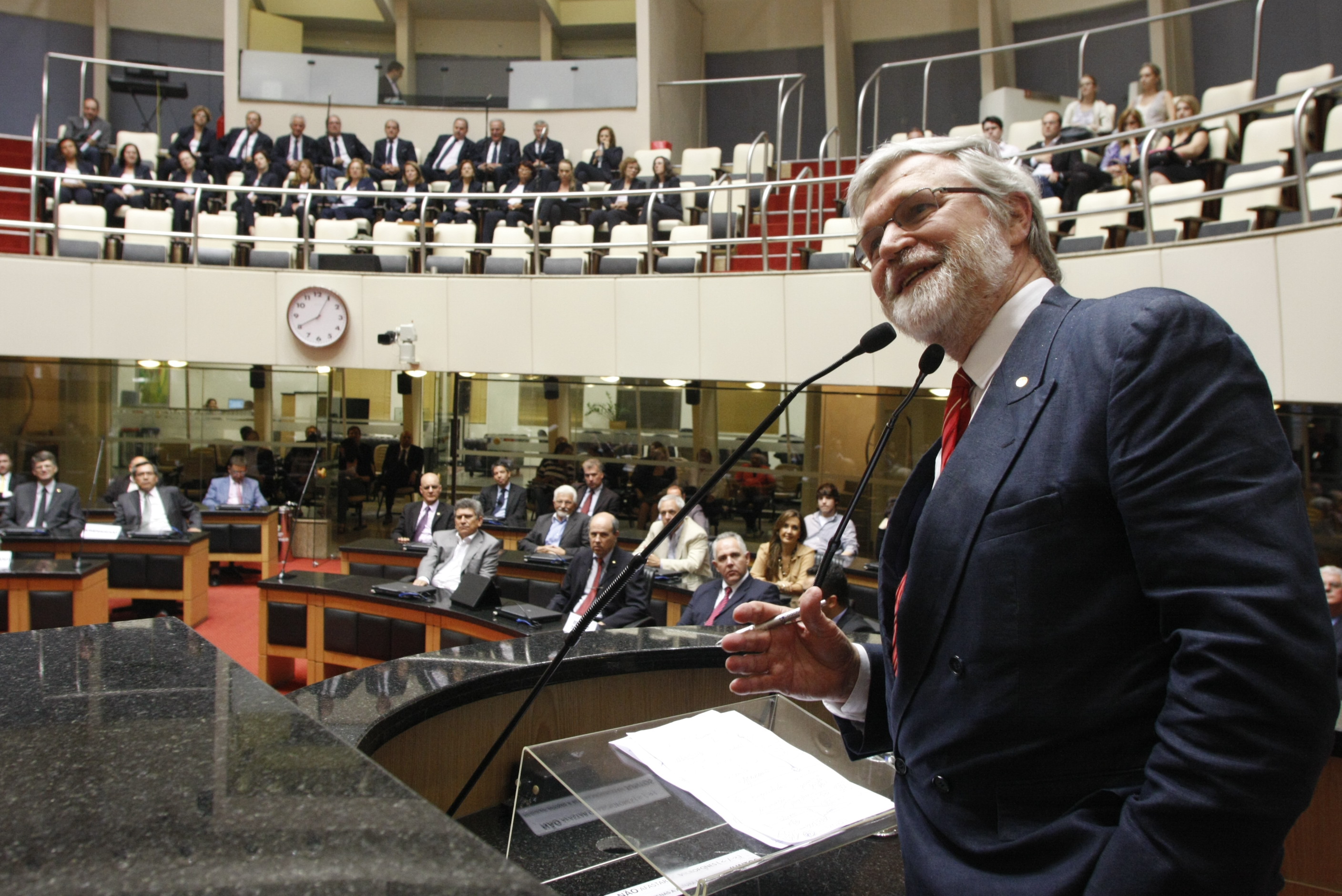 Sessão Especial em homenagem a Fundação Centros de Referência em Tecnologias Inovadoras - CERTI pela passagem dos seus 28 anos de fundação. Foto: Carlos Kilian