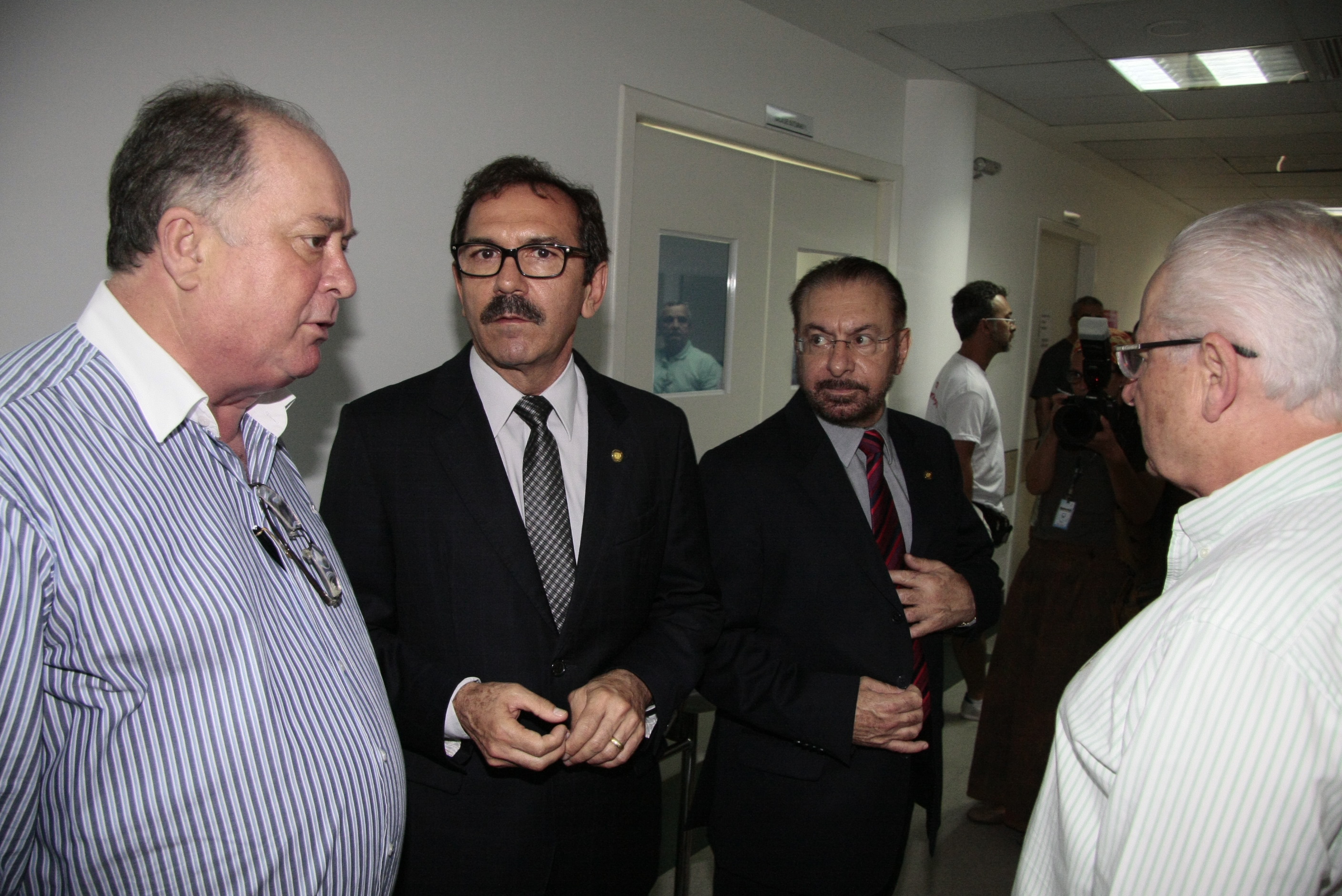 Comissão de Saúde visita o Hospital Celso Ramos.  Foto: Miriam Zomer