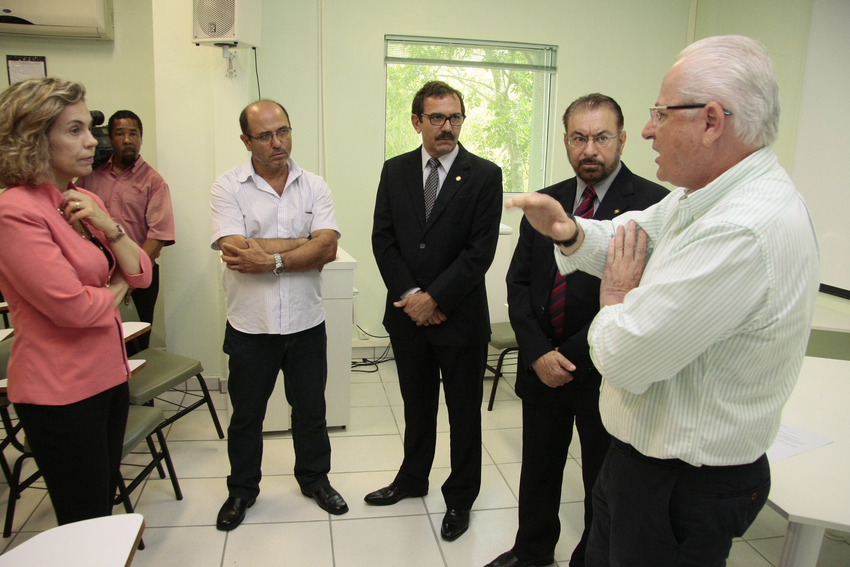 Comissão de Saúde visita o Hospital Celso Ramos.  Foto: Miriam Zomer