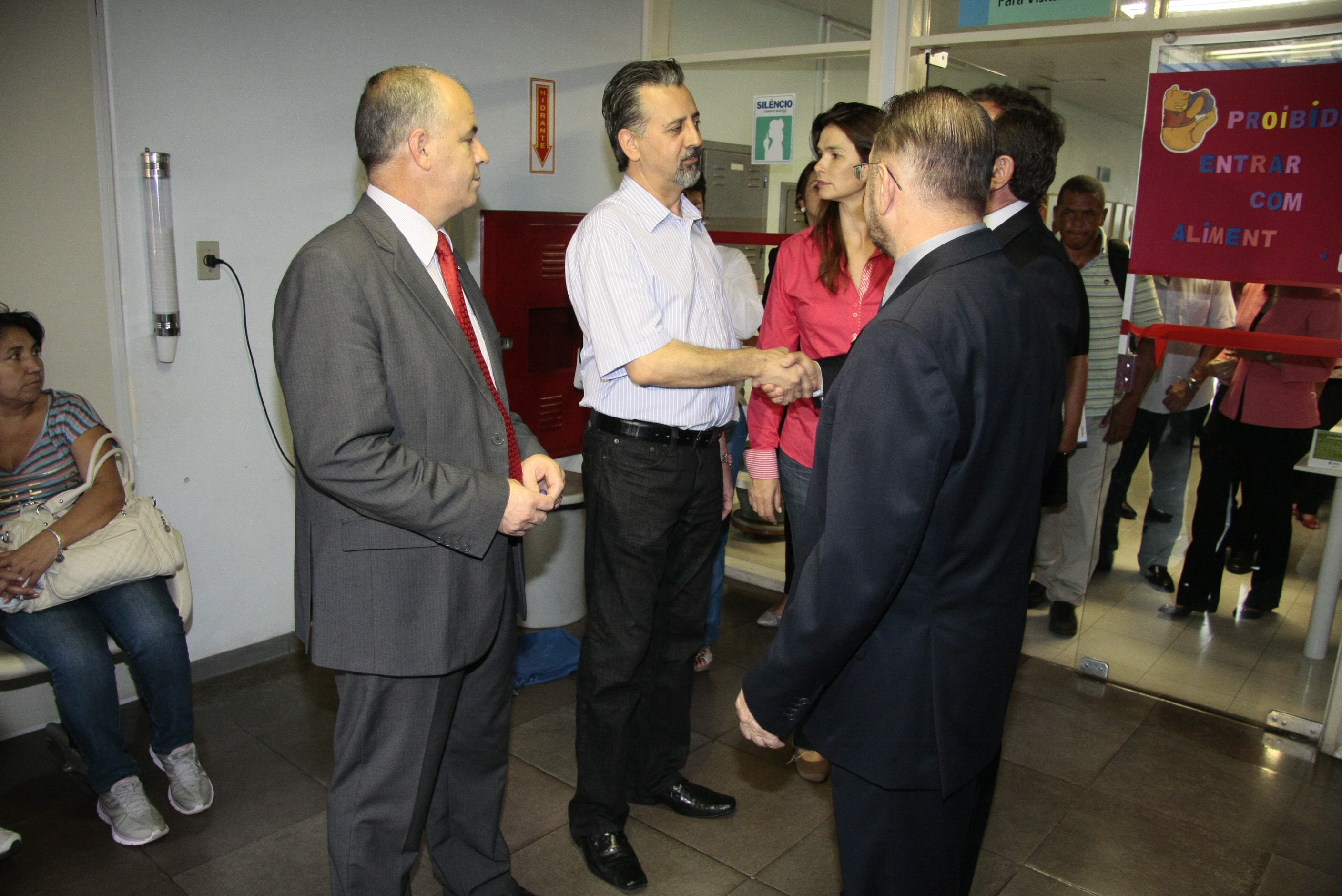 Comissão de Saúde visita o Hospital Joana de Gusmão.  Foto: Miriam Zomer