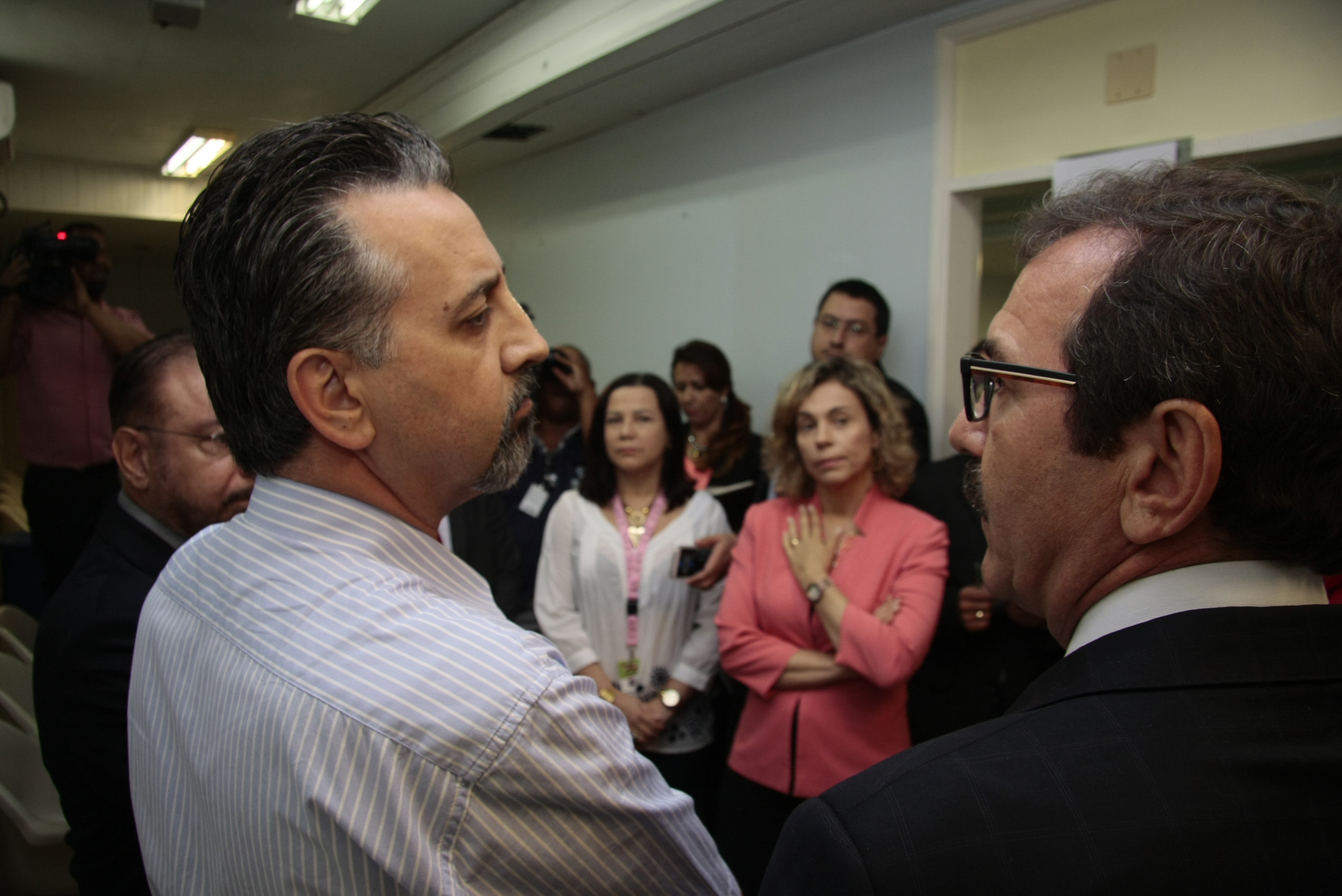 Comissão de Saúde visita o Hospital Joana de Gusmão.  Foto: Miriam Zomer