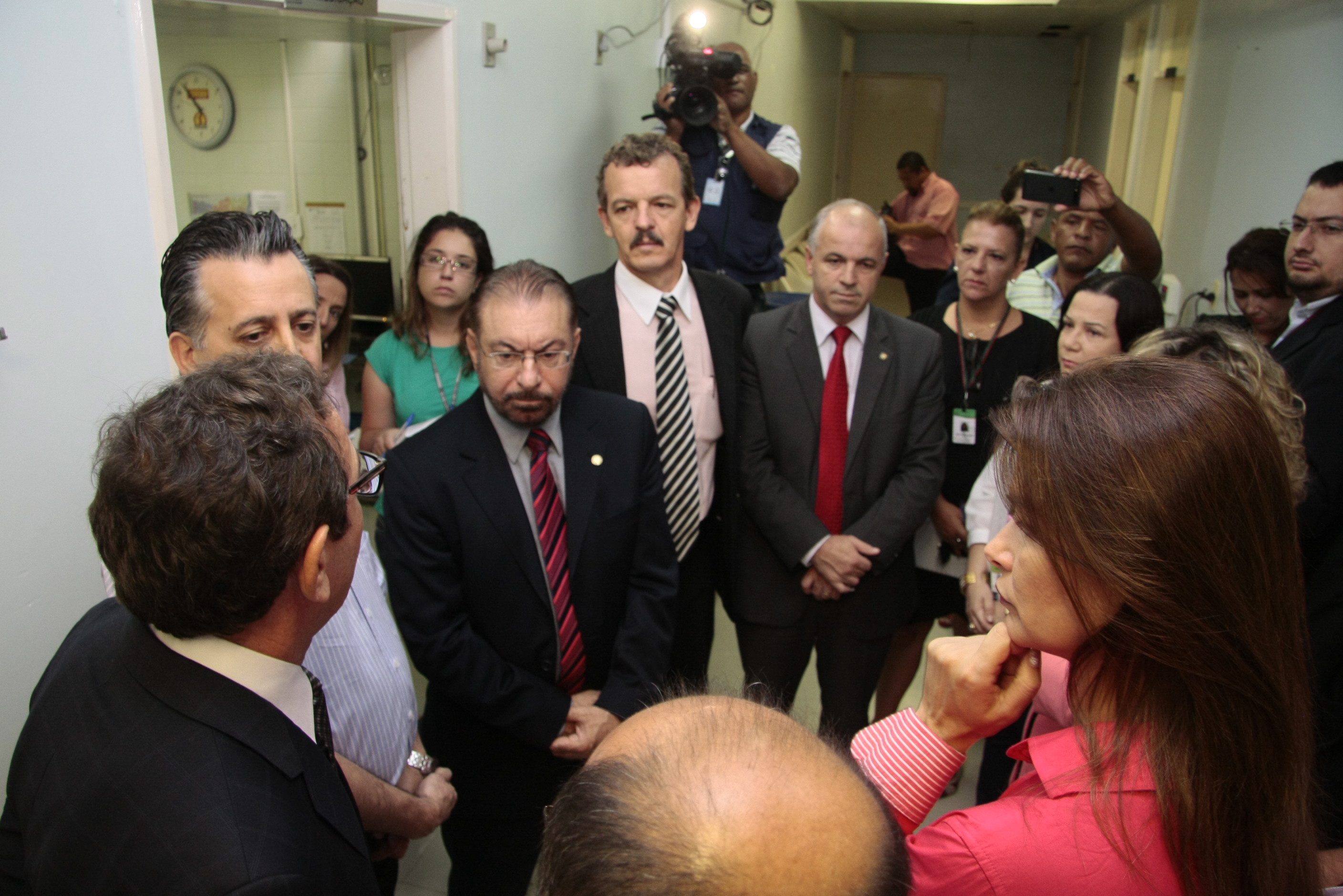 Comissão de Saúde visita o Hospital Joana de Gusmão.  Foto: Miriam Zomer