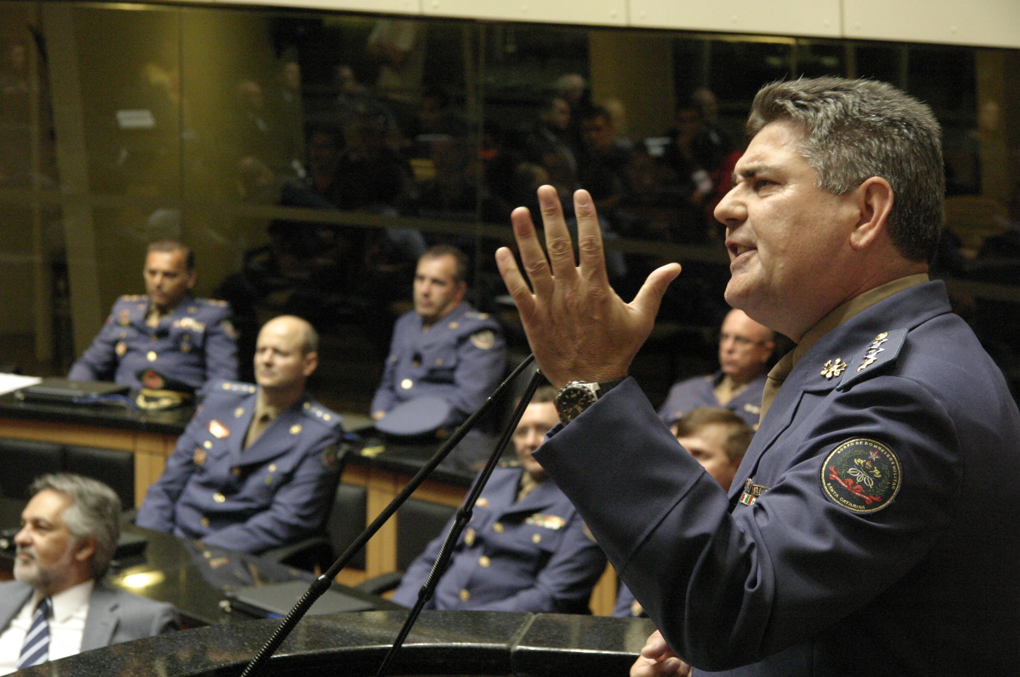 Sessão Especial em homenagem ao Corpo de Bombeiros de Santa Catarina