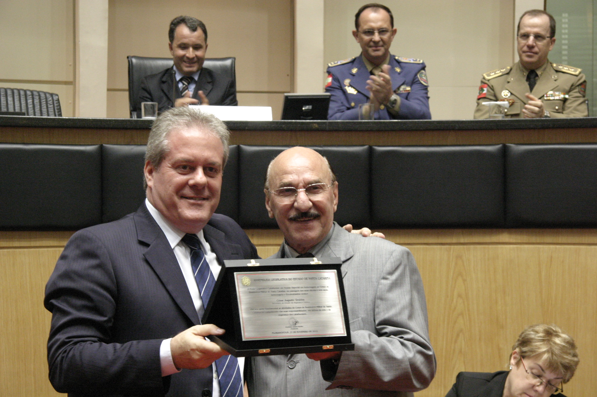 Sessão Especial em homenagem ao Corpo de Bombeiros de Santa Catarina