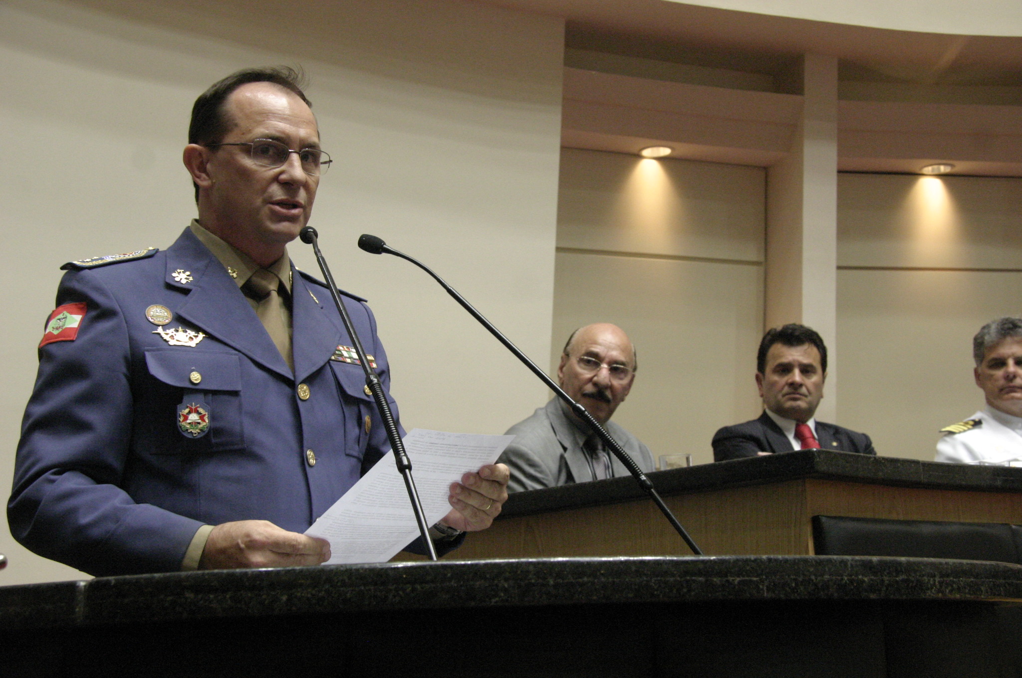 Sessão Especial em homenagem ao Corpo de Bombeiros de Santa Catarina