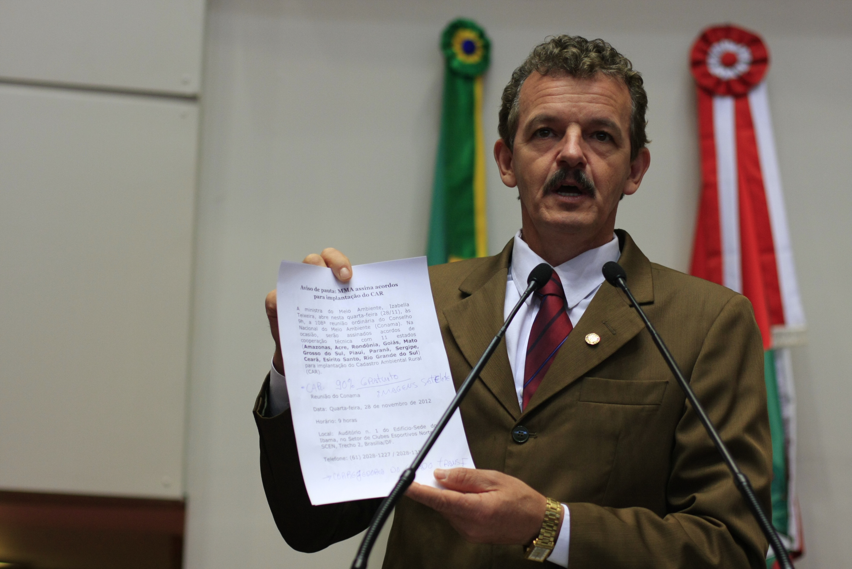 Sessão Ordinária - Deputado Dirceu Dresch (PT) - Foto: Lucas Gabriel Diniz