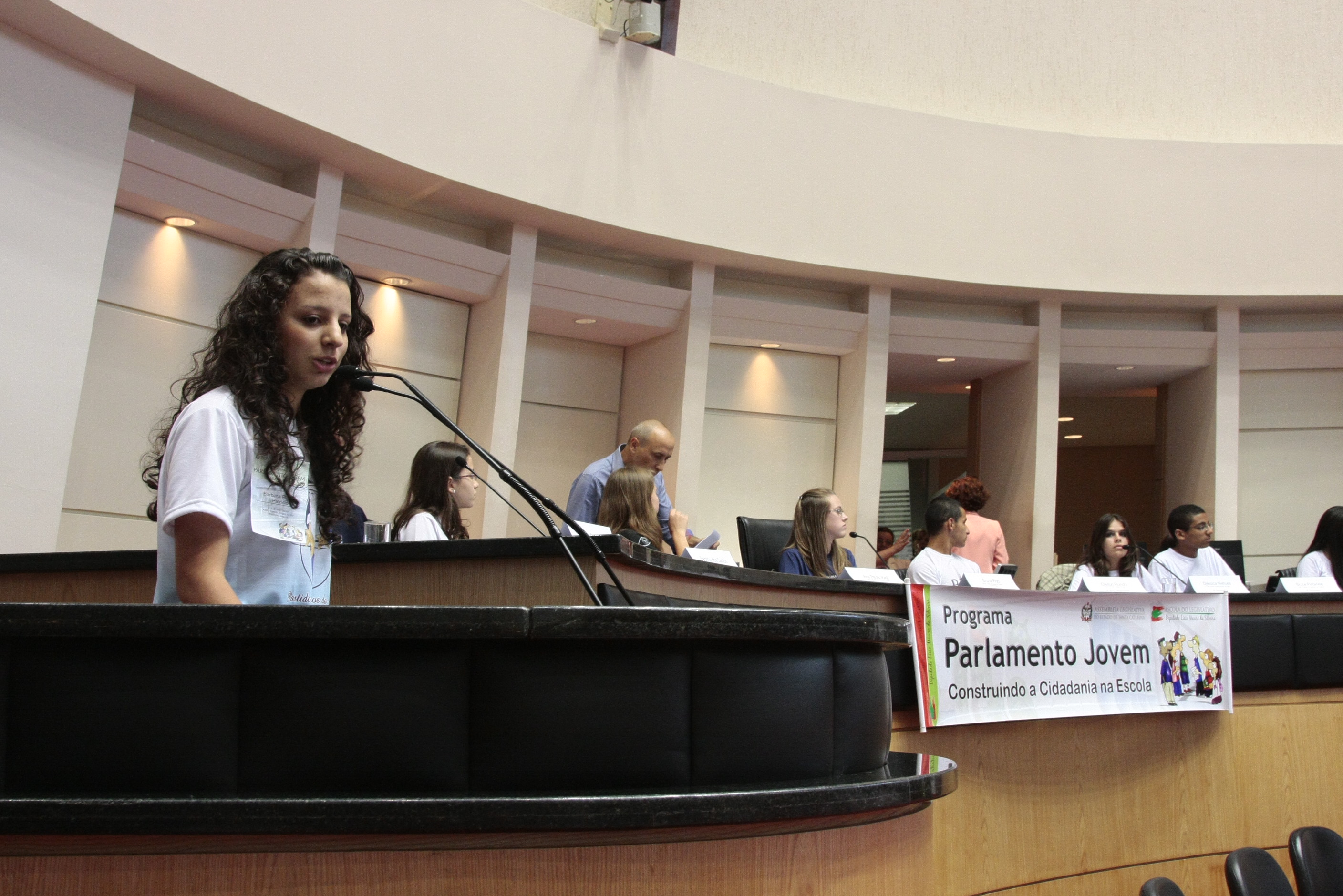 Bárbara Patrício (PAS) - 14ª Edição do Programa Parlamento Jovem - Foto: Solon Soares