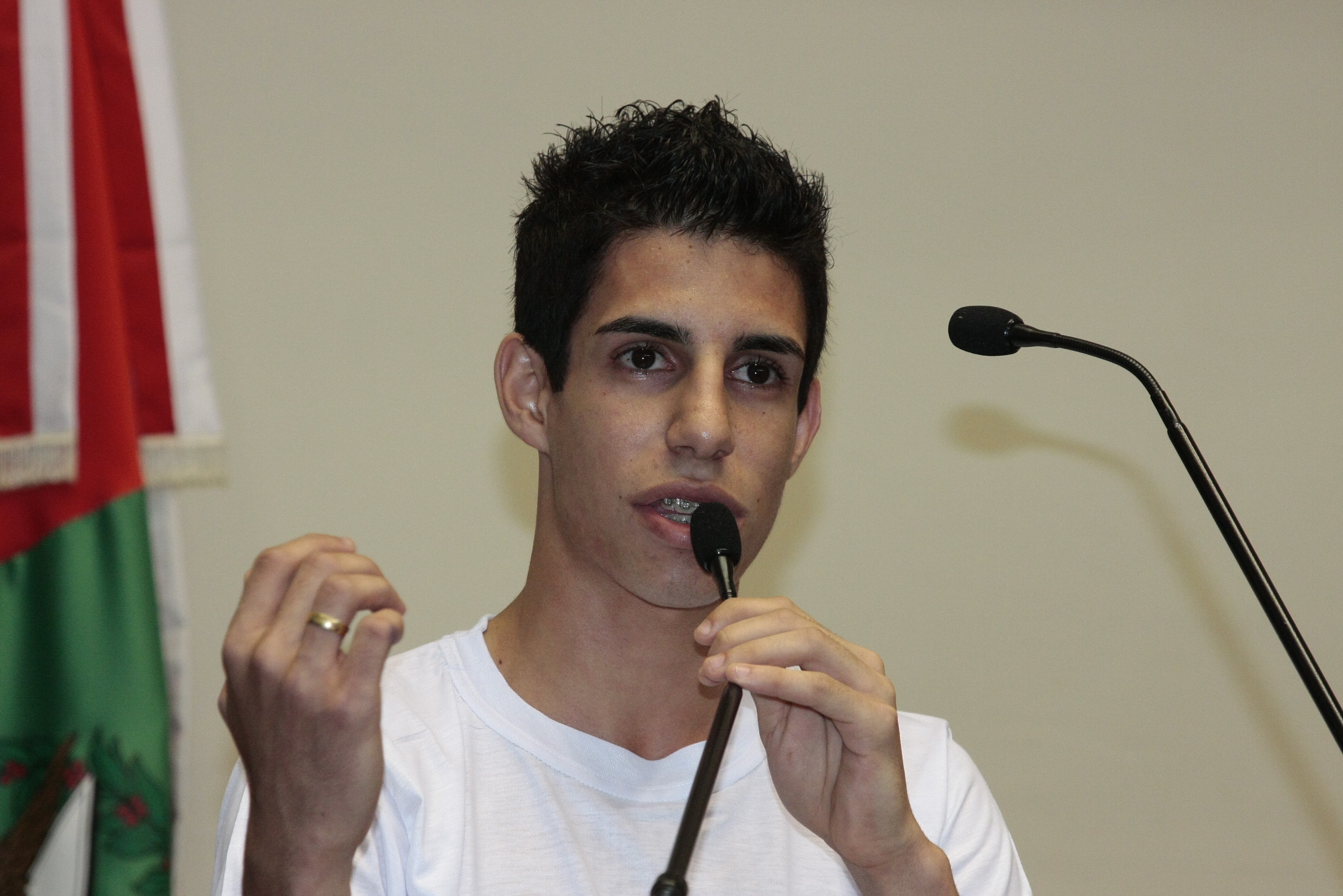 Matheus de Oliveira - 14ª Edição do Programa Parlamento Jovem - Foto: Solon Soares