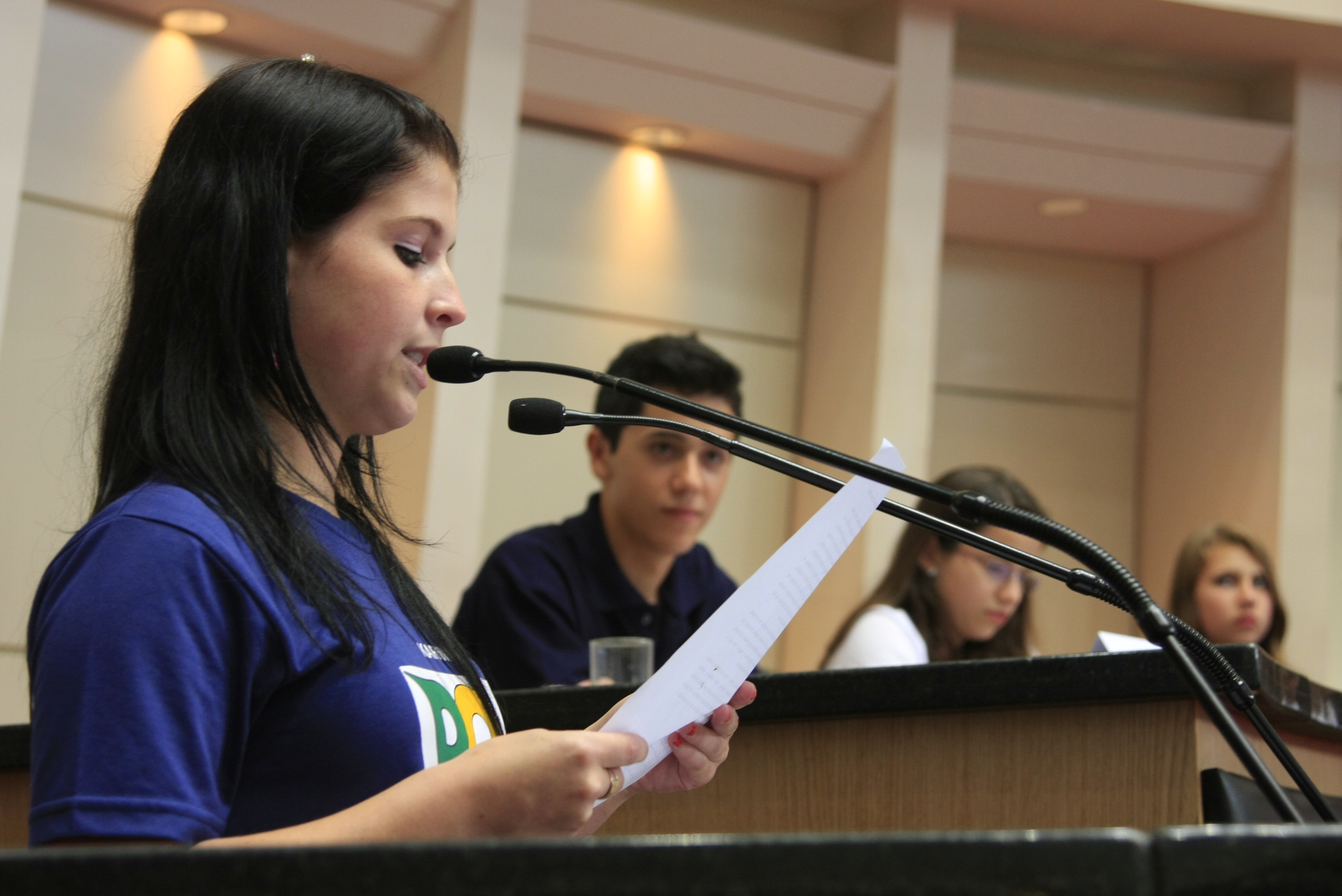 Karina Conte (PJOC)  - 14ª Edição do Programa Parlamento Jovem - Foto: Lucas Gabriel Diniz
