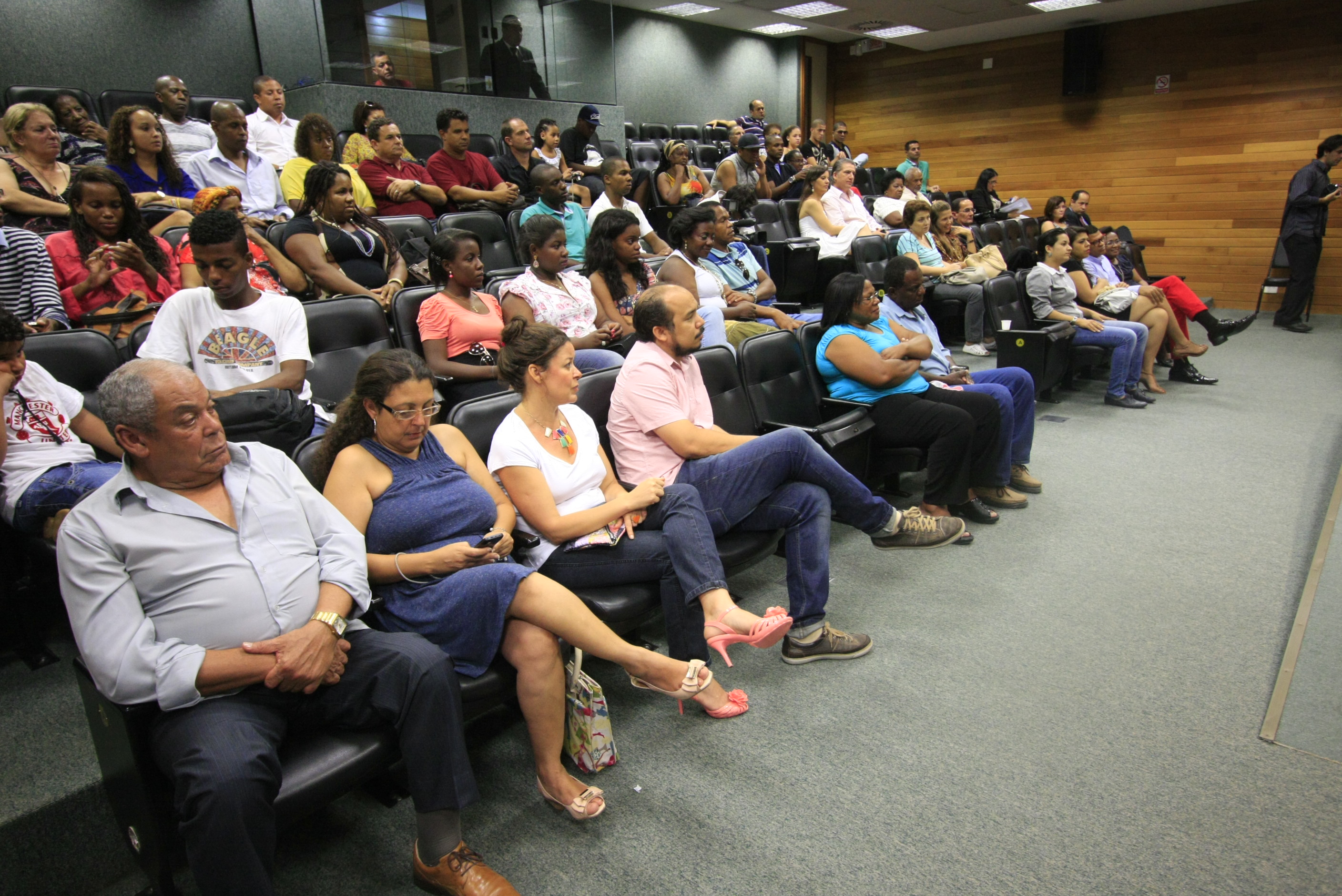 Sessão Especial em homenagem a Semana da Consciência Negra. Foto: Lucas Gabriel Diniz