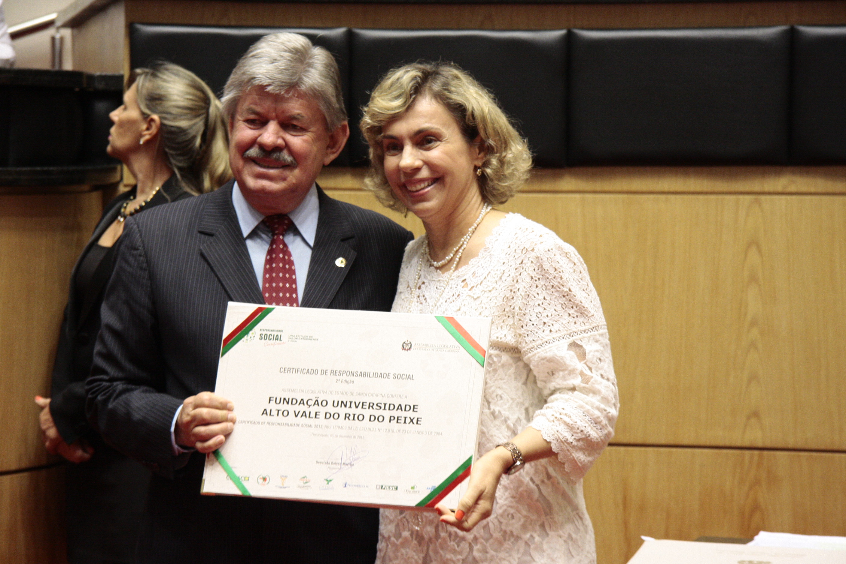 Sessão Especial de Certificação de Responsabilidade Social - 2012 - Foto: Miriam Zomer