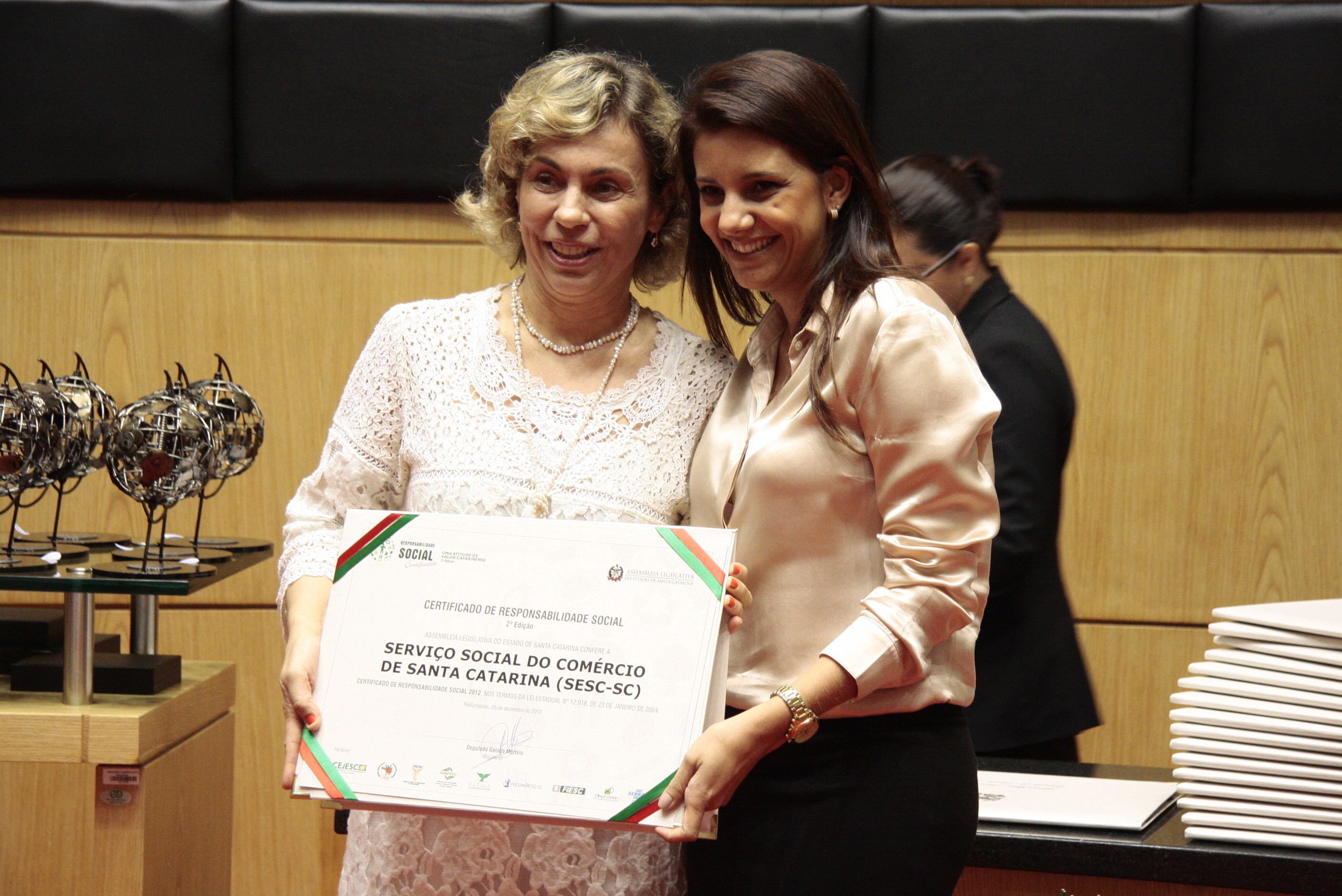 Sessão Especial de Certificação de Responsabilidade Social - 2012 - Foto: Miriam Zomer