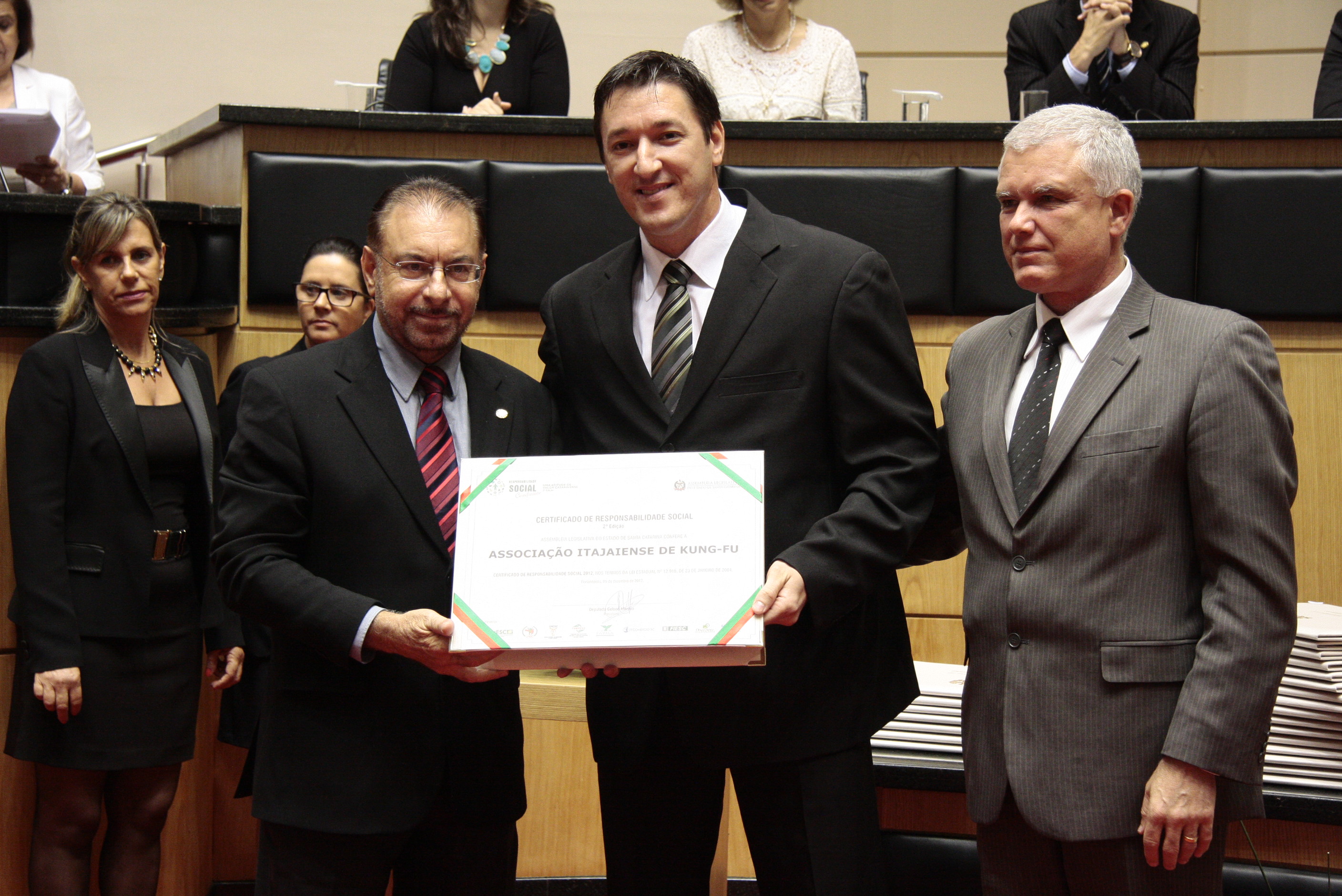 Sessão Especial de Certificação de Responsabilidade Social - 2012 - Foto: Miriam Zomer