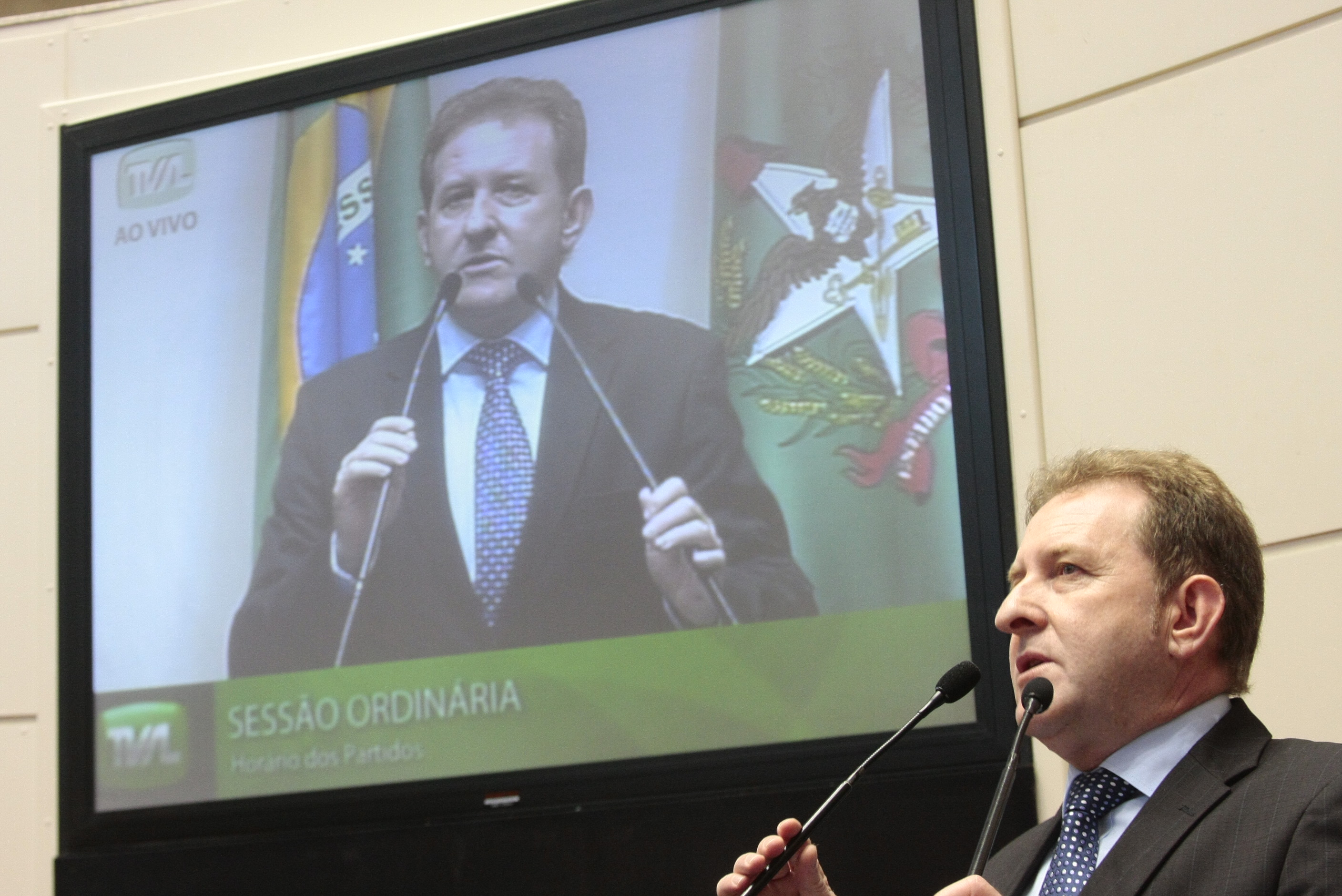 Sessão Ordinária - Plenário Osni Régis. Foto:Eduardo Guedes de Oliveira