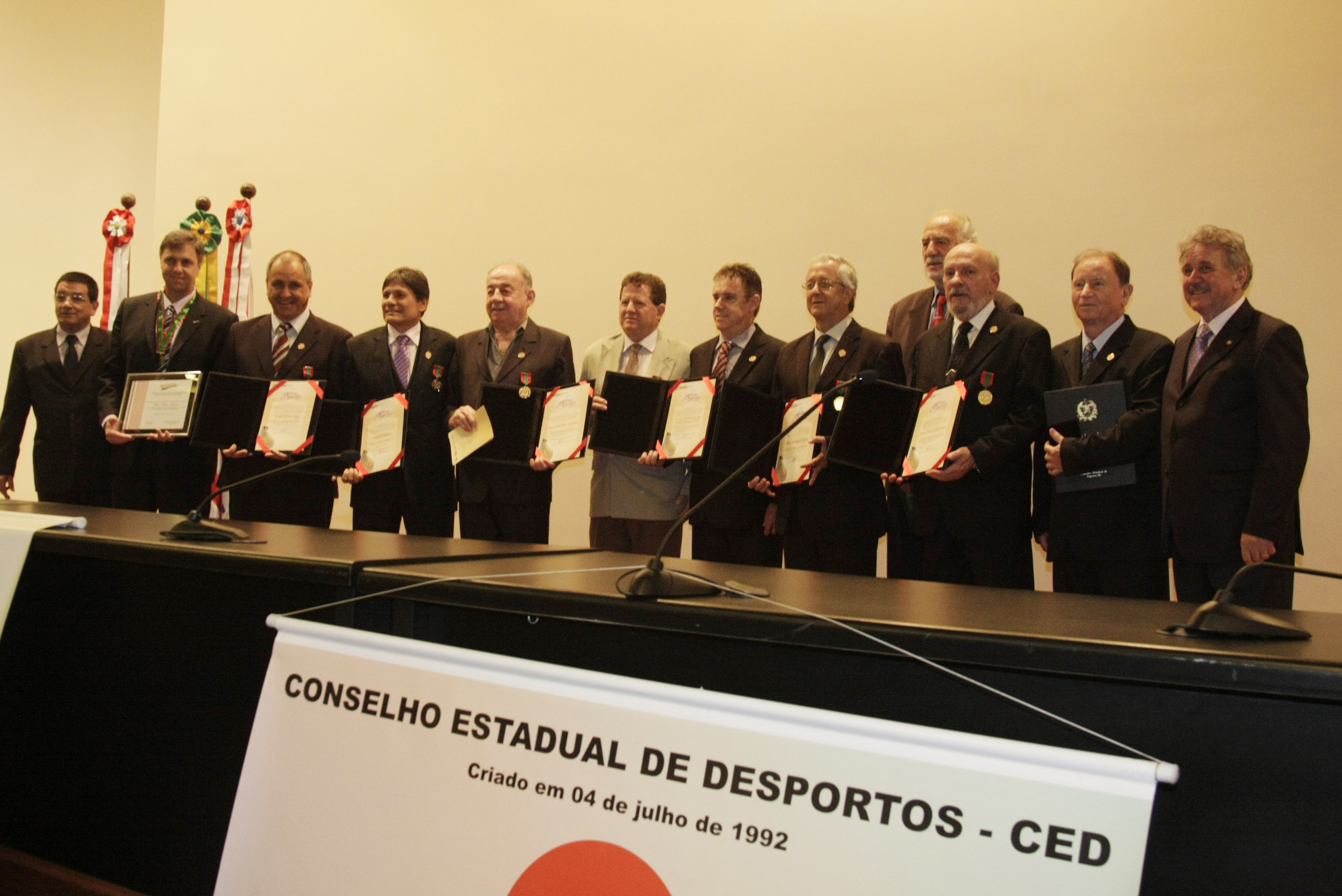 Solenidade - Homenagem aos Desportistas. Foto: Lucas Gabriel Diniz