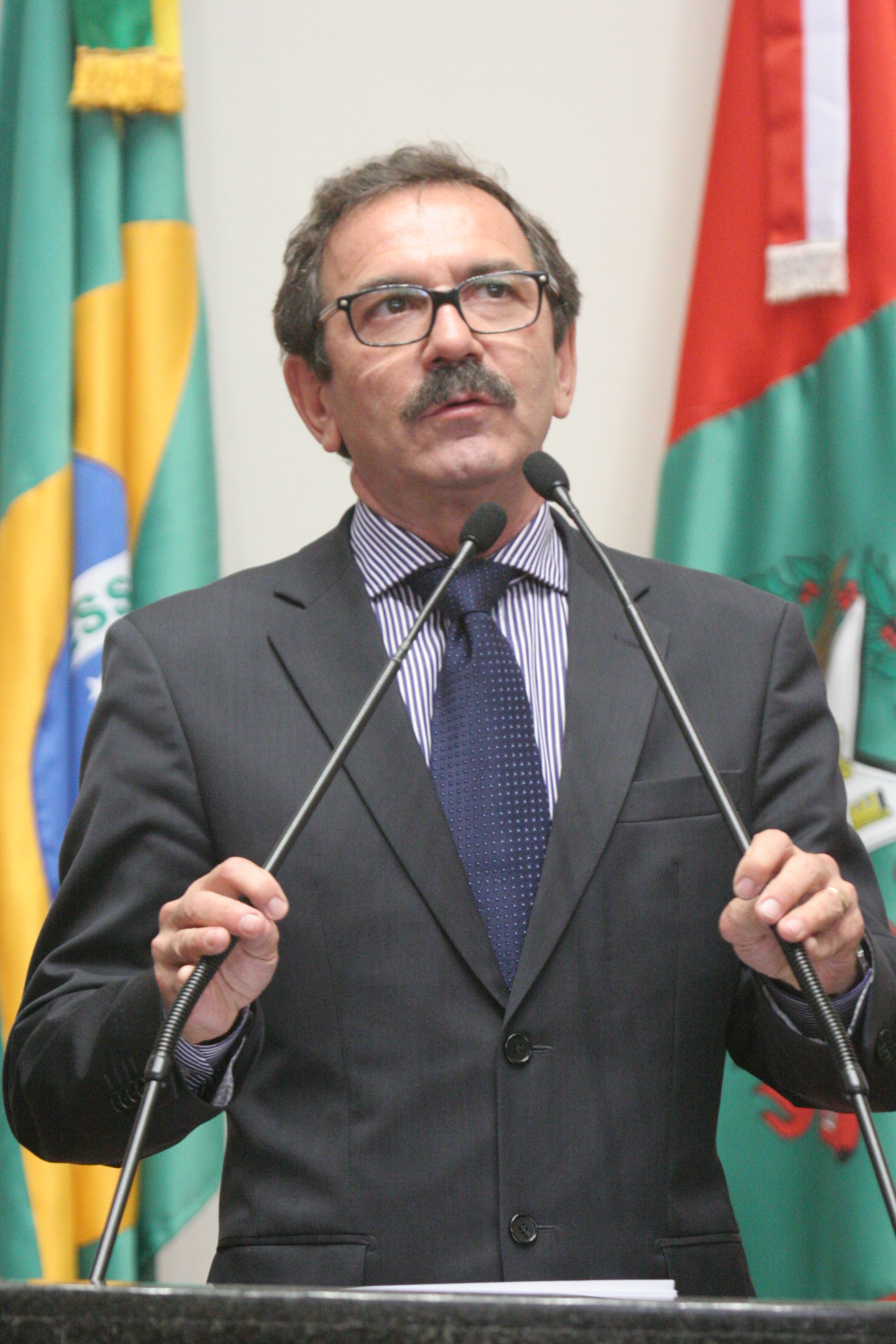 Sessão Ordinária - Plenário Osni Régis - Deputado Serafim Venzon (PSDB)  Foto: Carlos Kilian