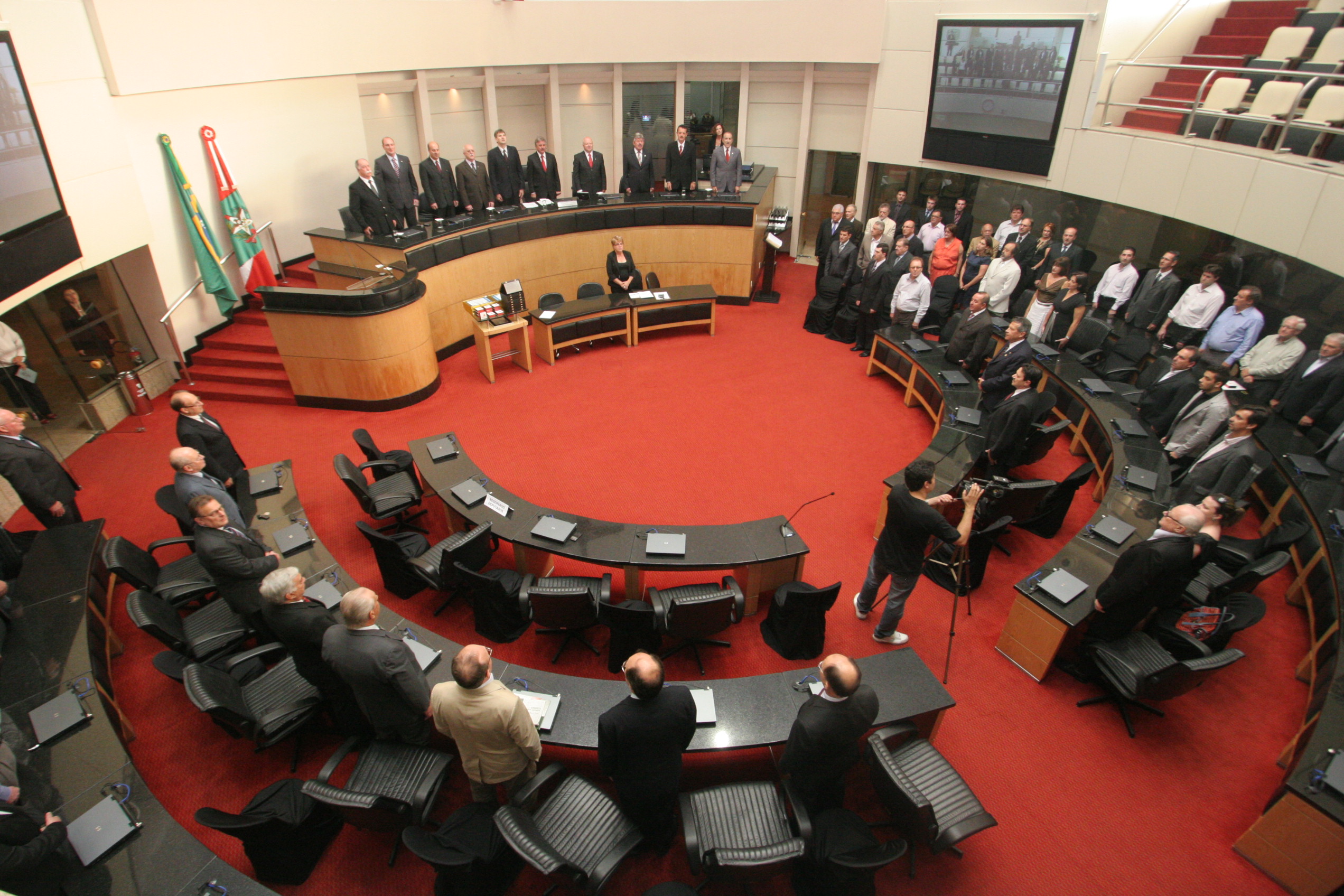 Sessão Especial em Homenagem a Organização das Cooperativas do Estado de Santa Catarina    Foto  Carlos Kilian