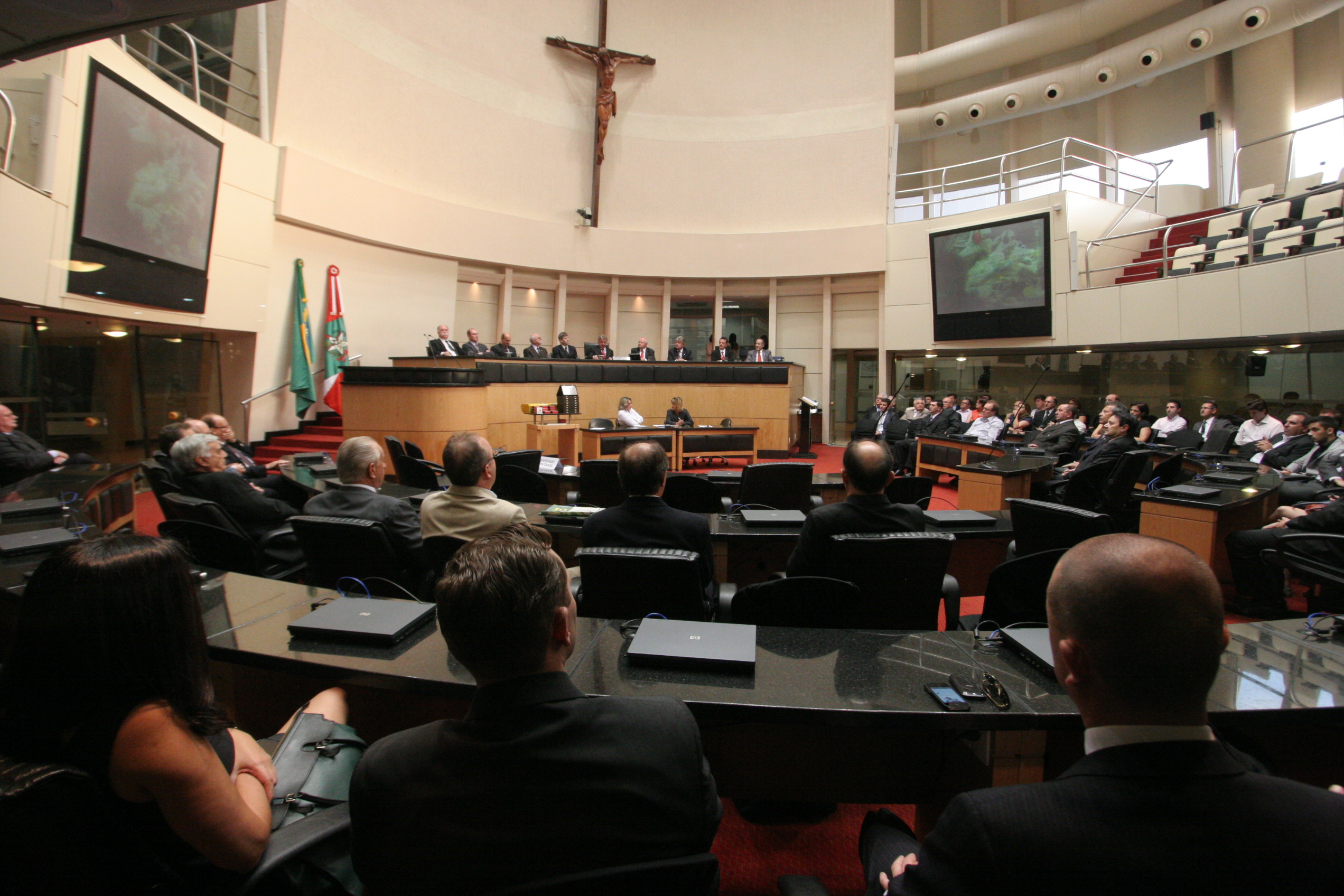 Sessão Especial em Homenagem a Organização das Cooperativas do Estado de Santa Catarina    Foto  Carlos Kilian