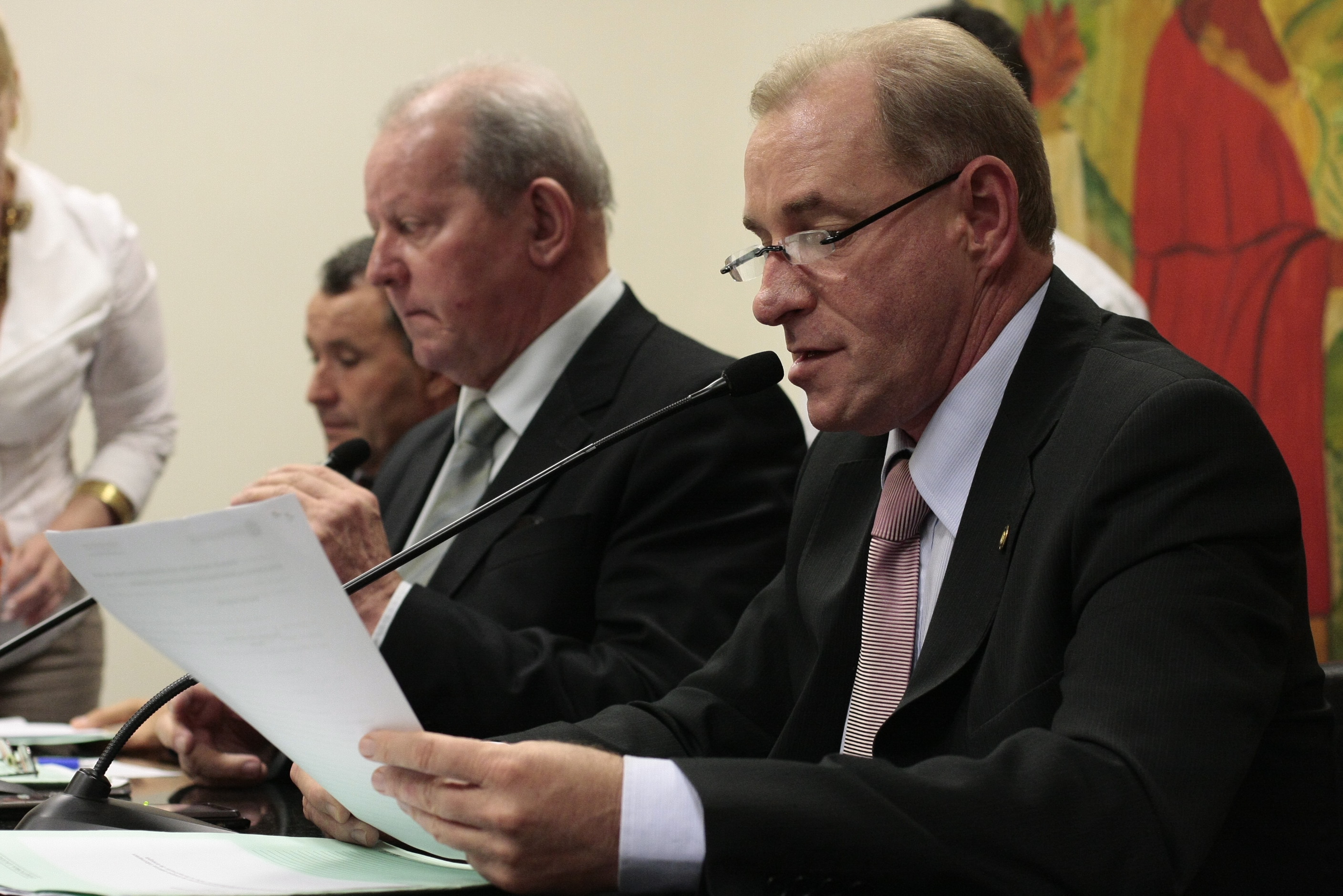 Reunião da Comissão de Finanças e Tributação - deputado Aldo Scheider (PMDB) - Foto: Lucas Gabriel Diniz