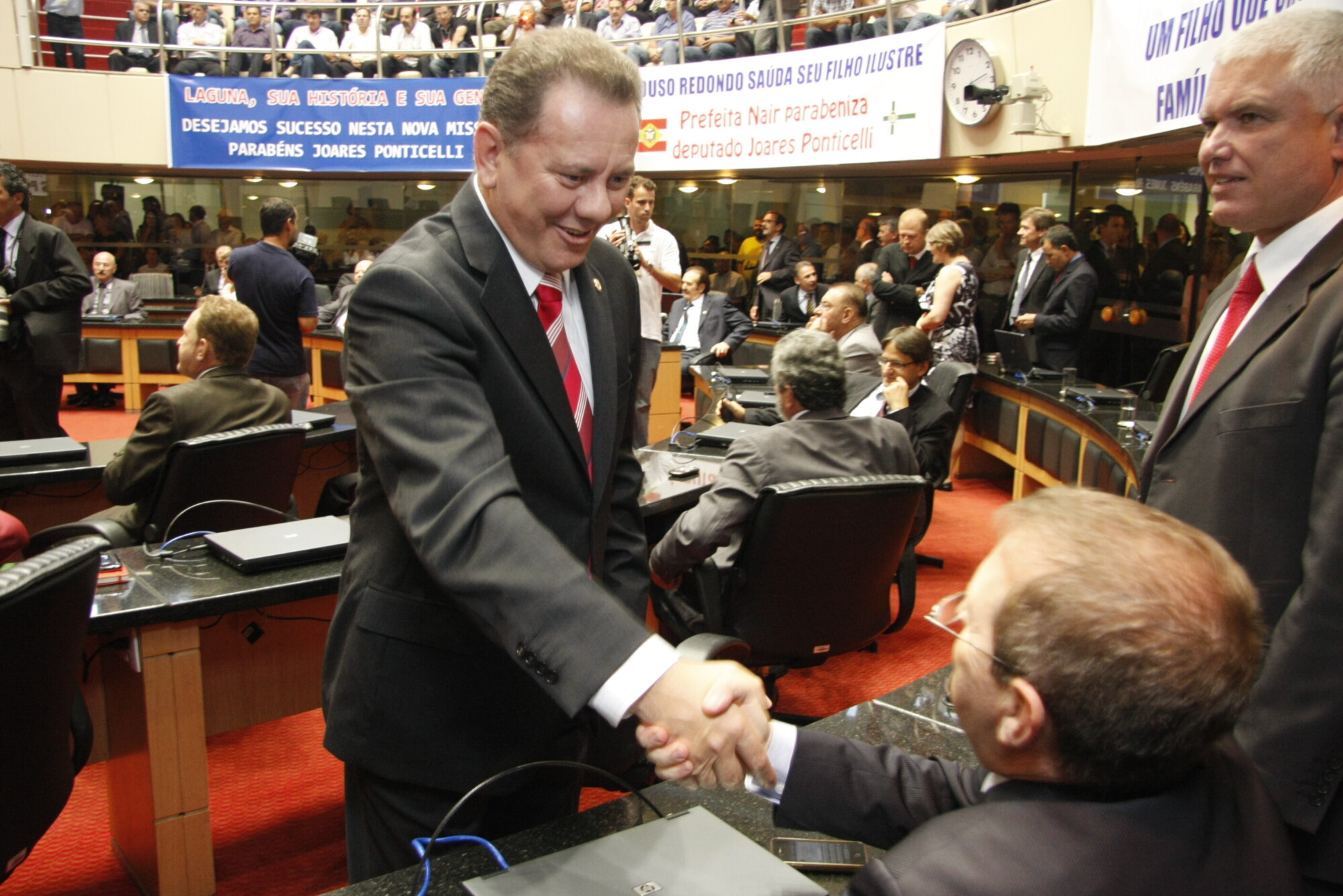 Deputado Joares Ponticelli é eleito presidente da Assembleia Legislativa