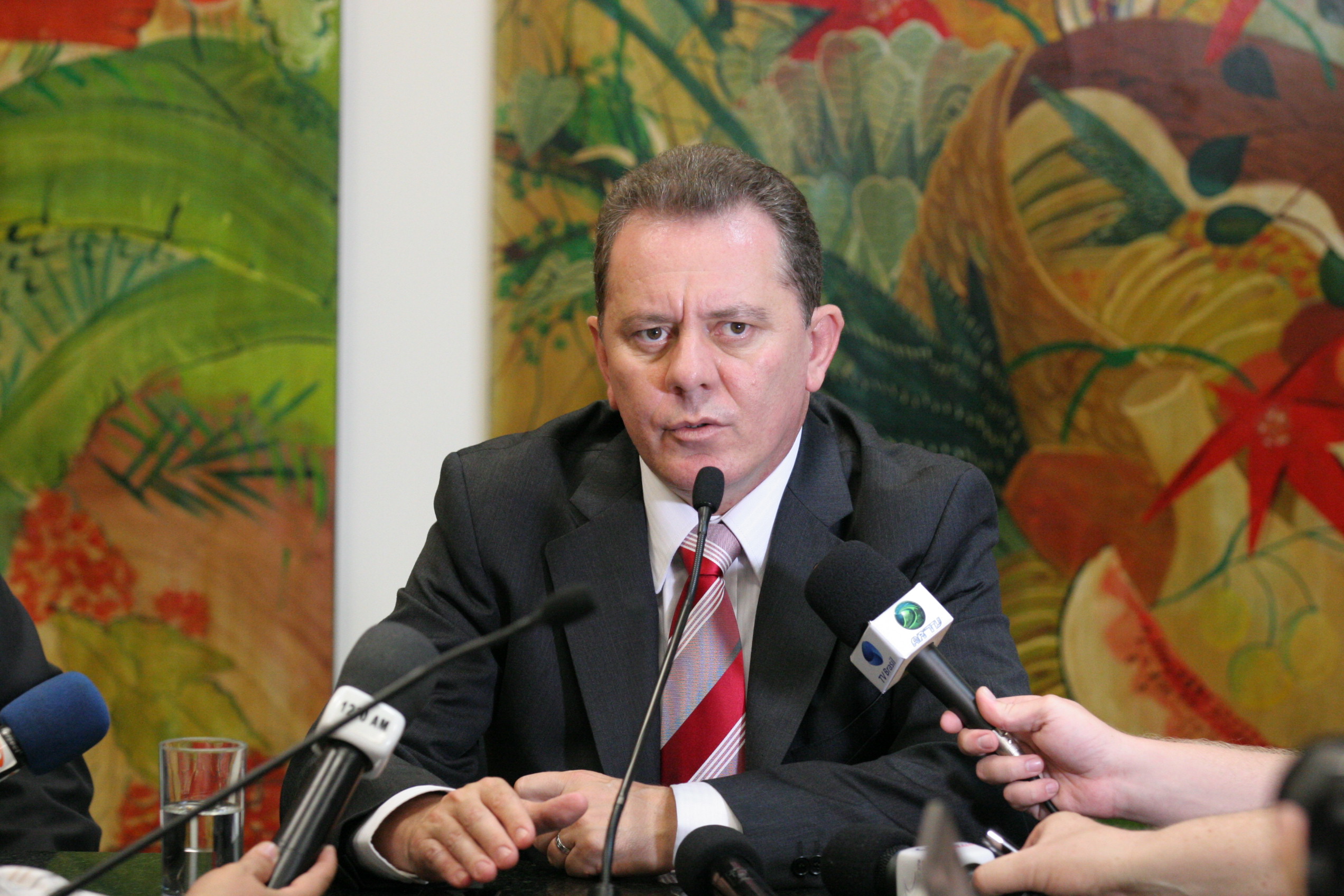 Coletiva do Presidente da ALESC, Joares Ponticelli (PP)