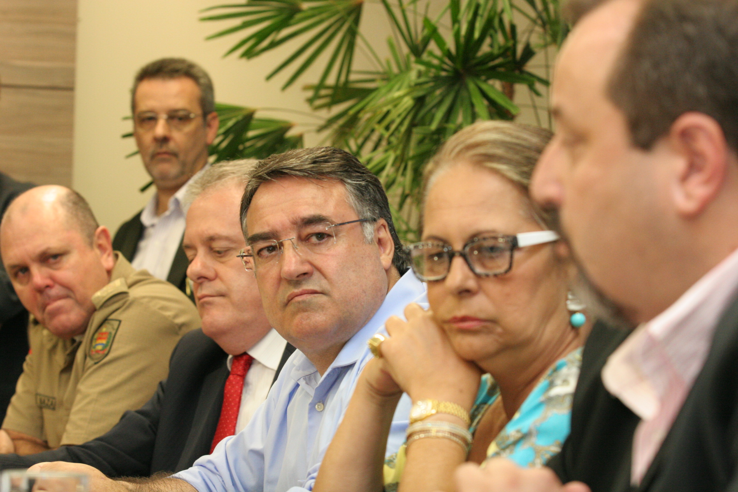 Coletiva de Imprensa com o Governador e Cúpula da Secretaria de Segurança Publica