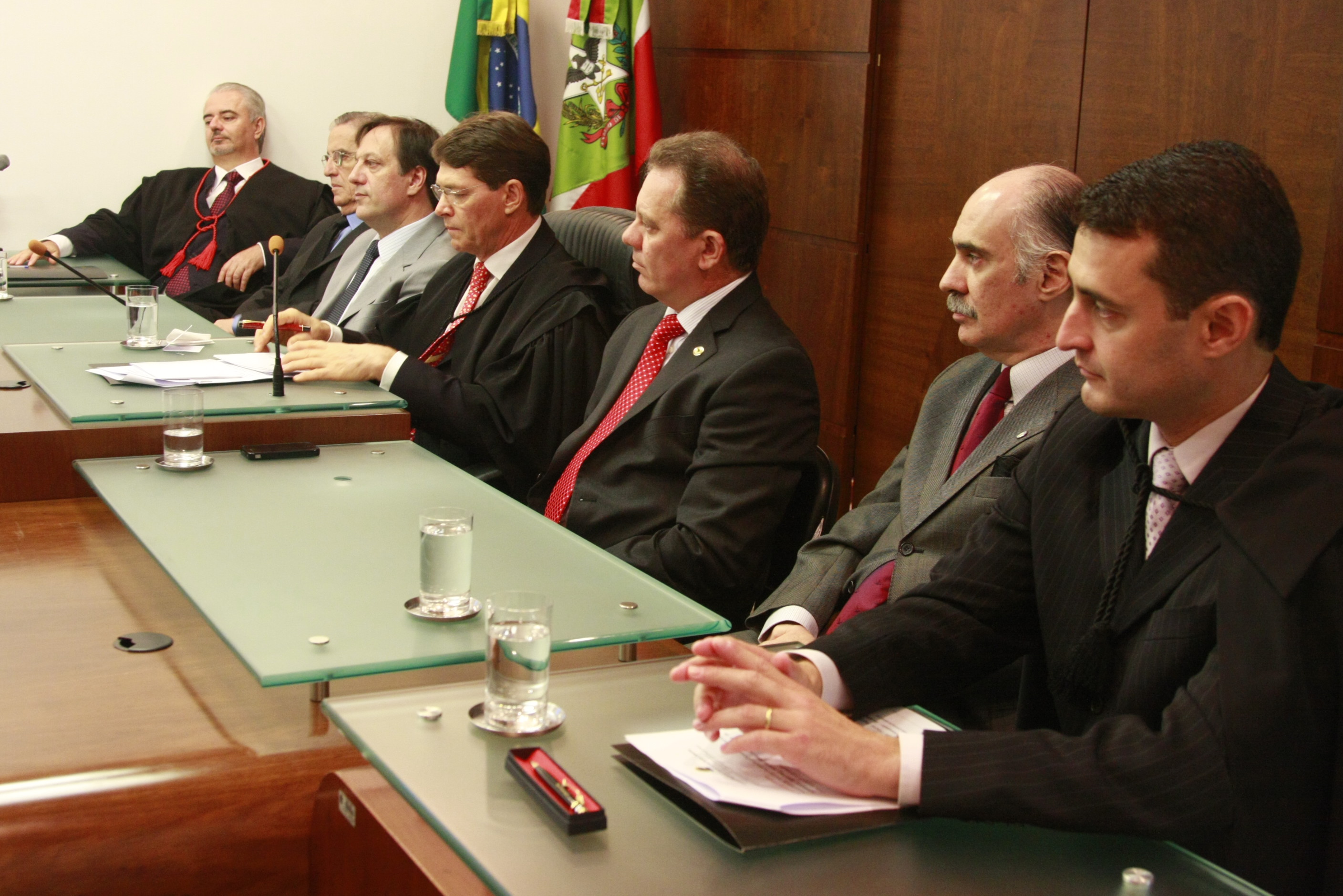 Posse de Eládio Torret Rocha, novo presidente do TRE - Foto: Lucas Gabriel Diniz