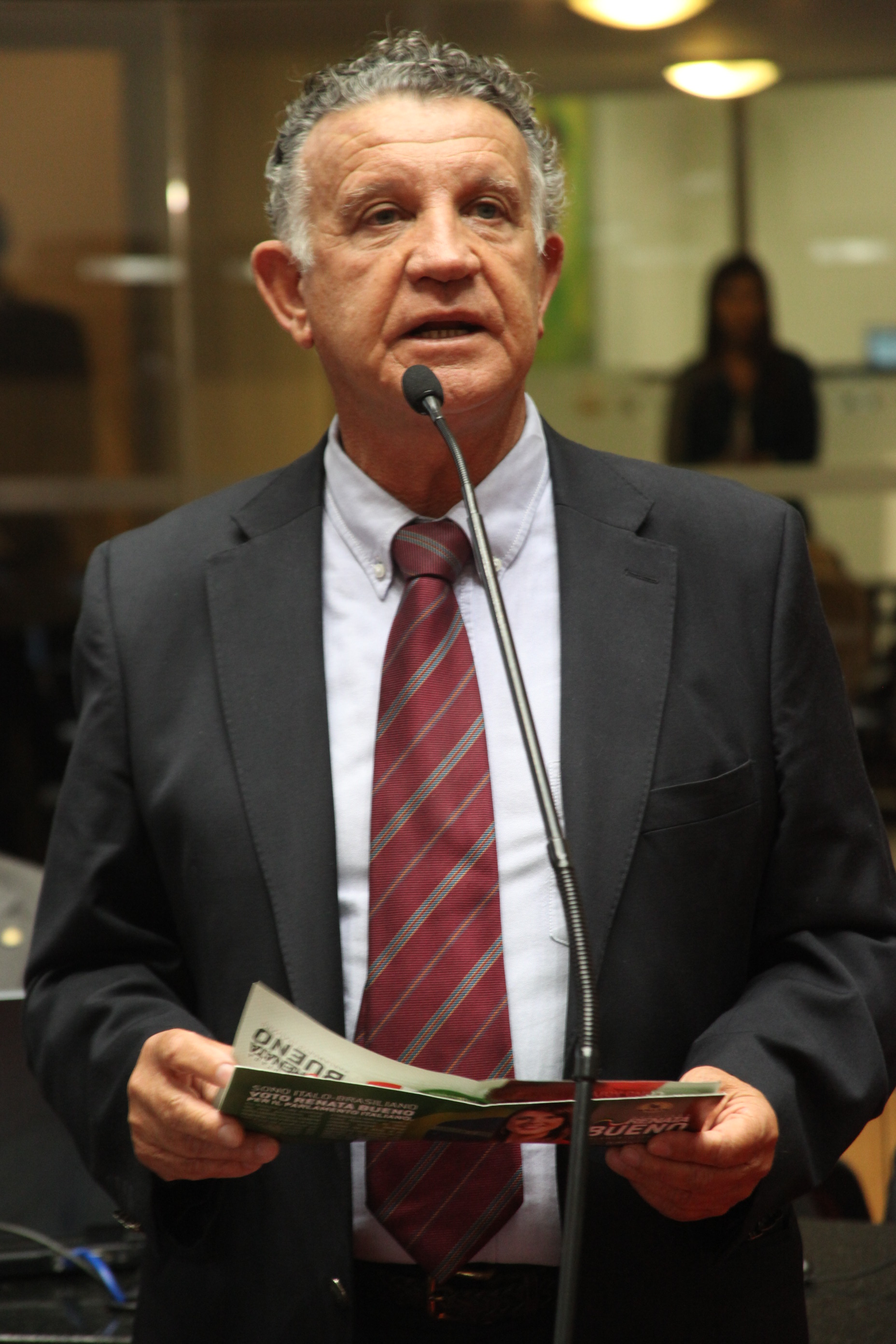 Sessão Ordinária - Plenário Osni Régis. Deputado Edison Andrino (PMDB). Foto: Fábio Queiroz