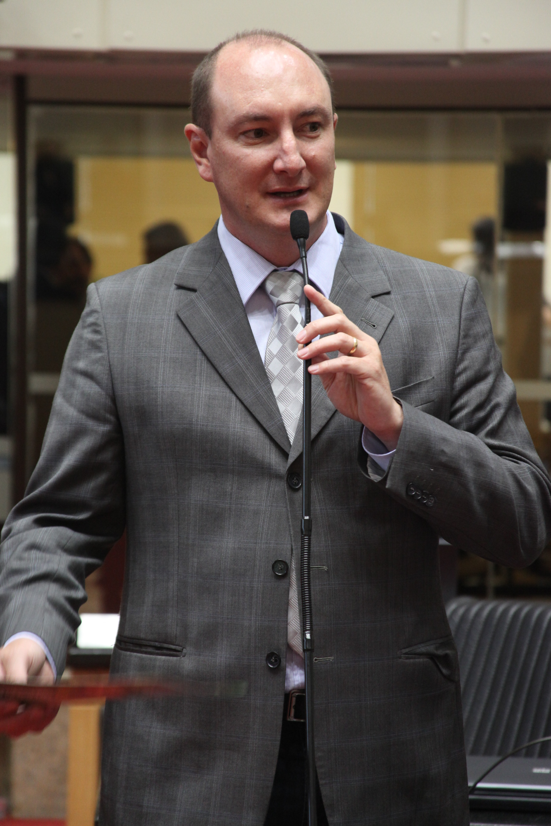 Sessão Ordinária - Plenário Osni Régis. Deputado Mauro de Nadal (PMDB). Foto: Fábio Queiroz