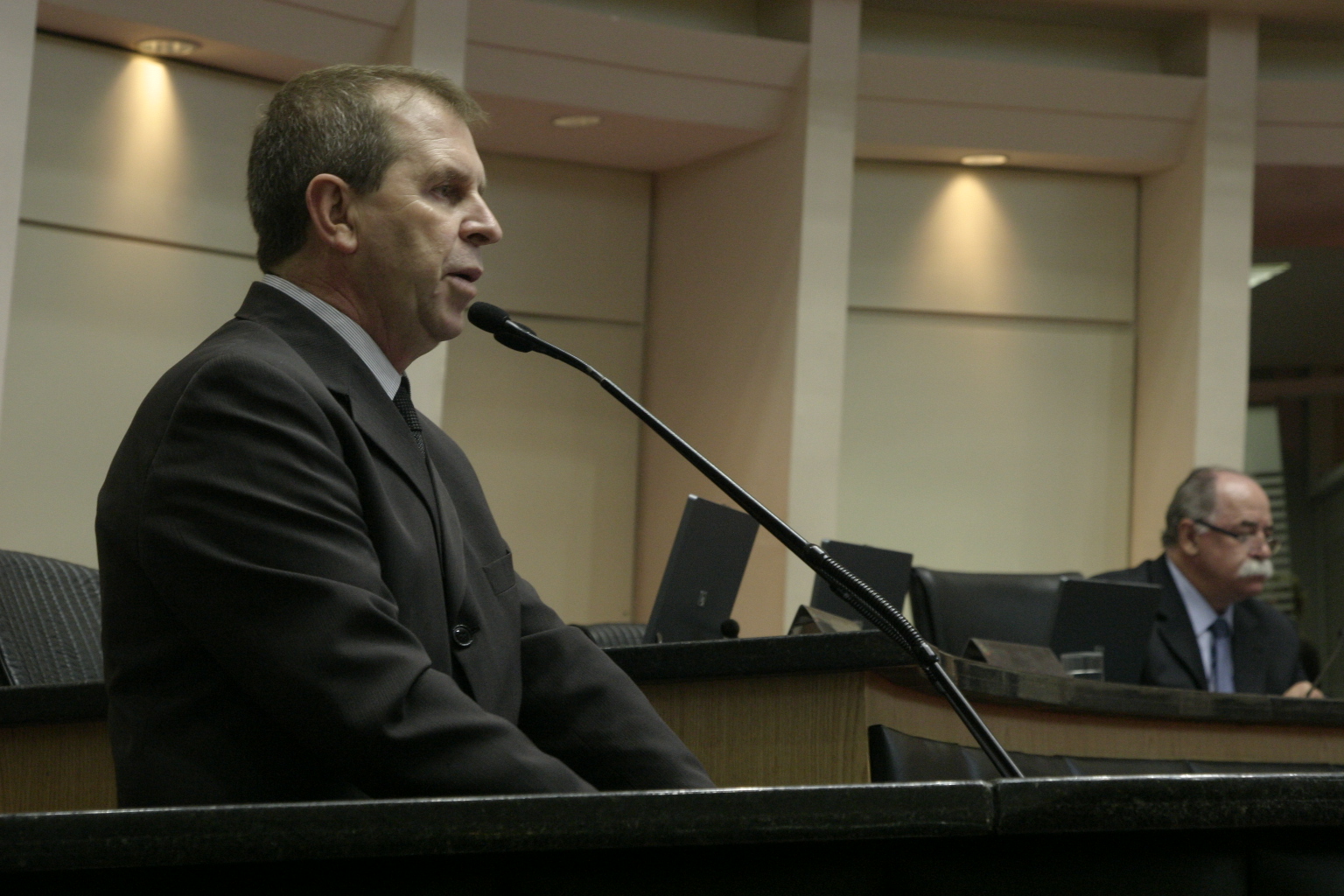 Sessão Ordinária - Plenário Osni Régis. Deputado Maurício Eskudlark (PSD). Foto: Eduardo Guedes