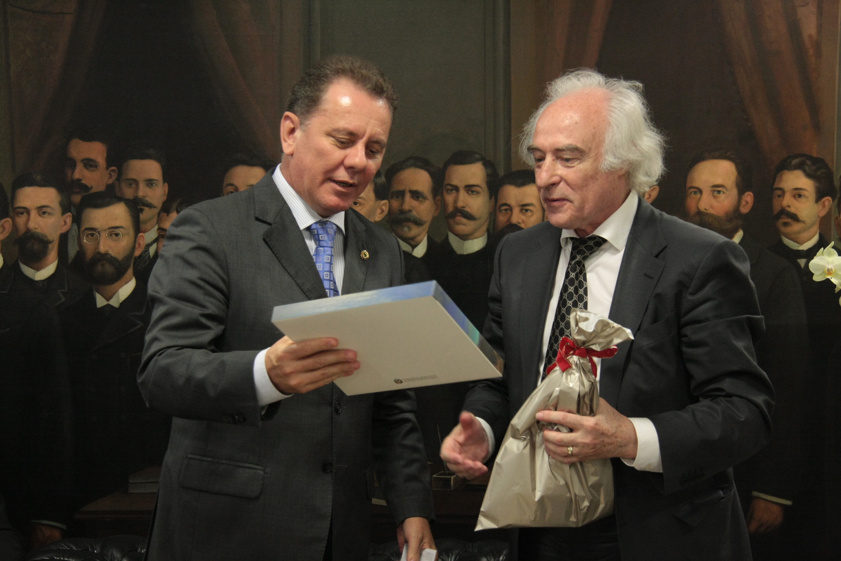 Comitiva da Áustria visita Assembleia. Foto: Eduardo Guedes de Oliveira