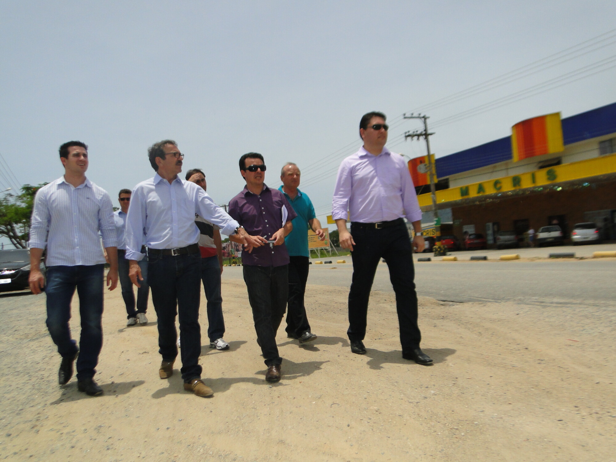 Em novembro, Venzon liderou uma comitiva que fez vistoria na rodovia