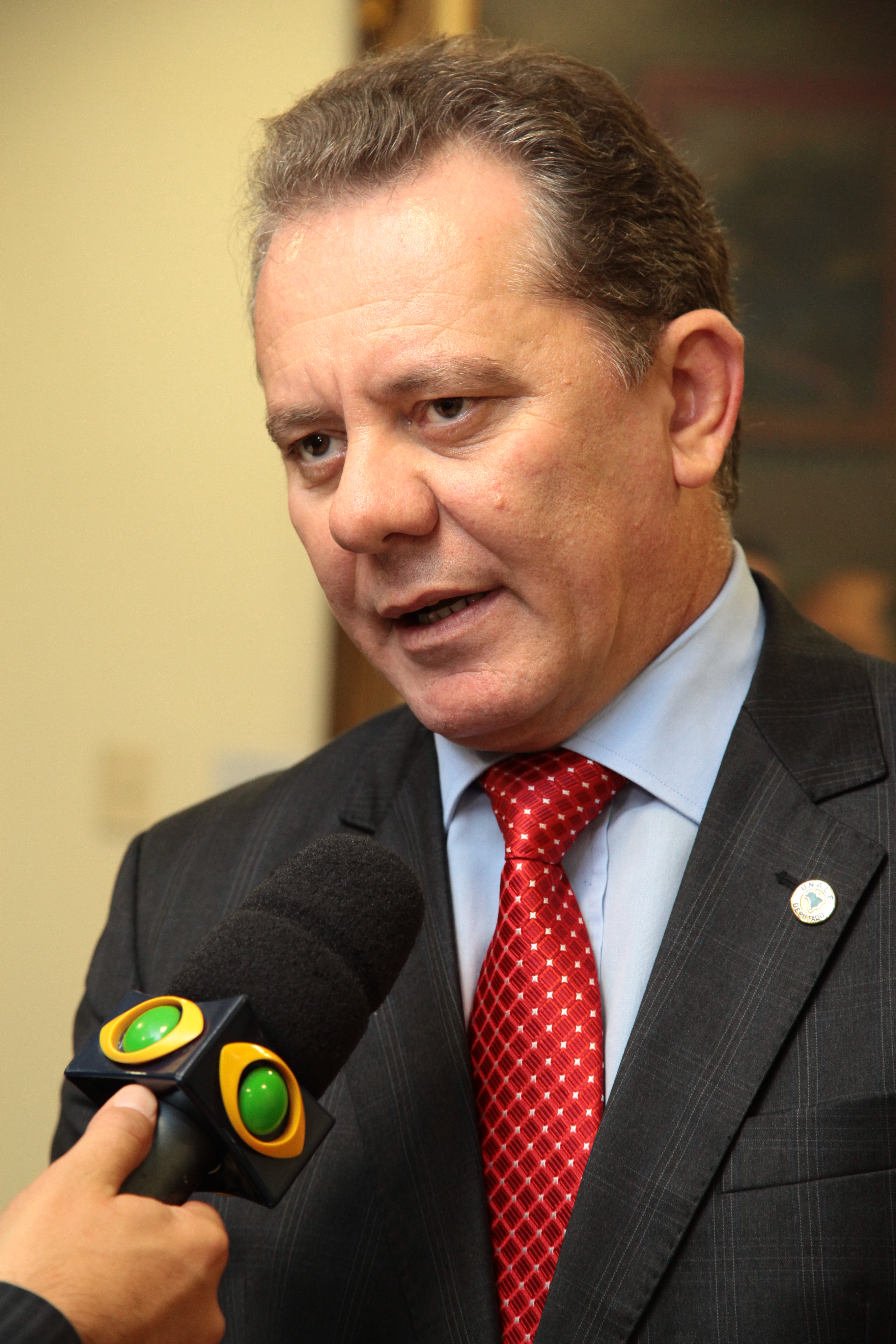 Entrevista Coletiva com o Presidente da Alesc, Deputado Joares Ponticelli. Foto: Miriam Zomer