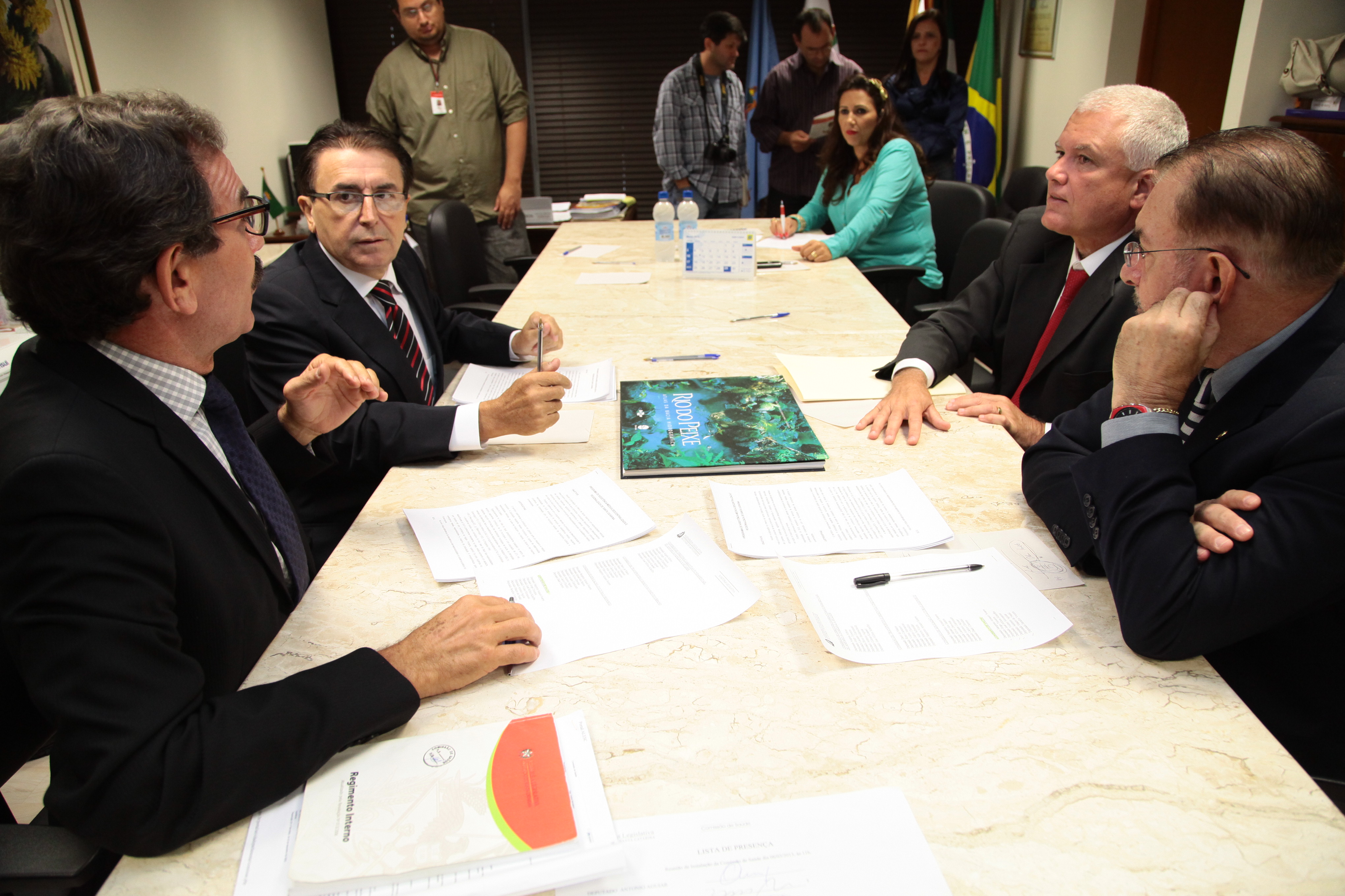 Reunião da Comissão de Saúde. Foto: Miriam Zomer