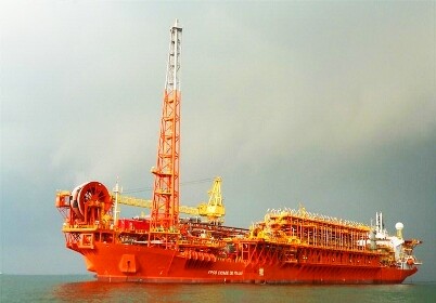 Navio plataforma FPSO Cidade de Itajaí