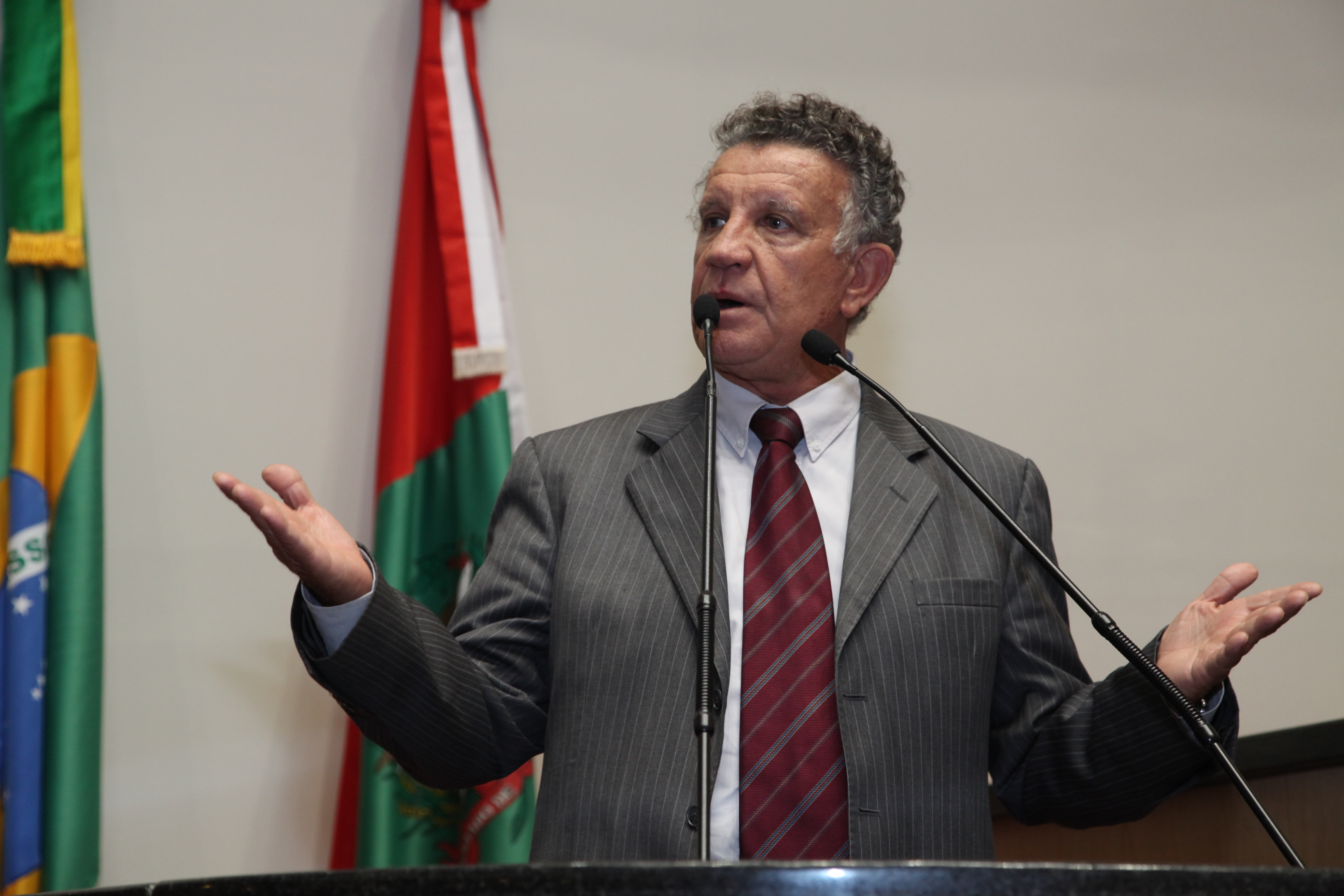Sessão Ordinária Plenário Osni Régis -  Deputado Edison Andrino (PMDB)