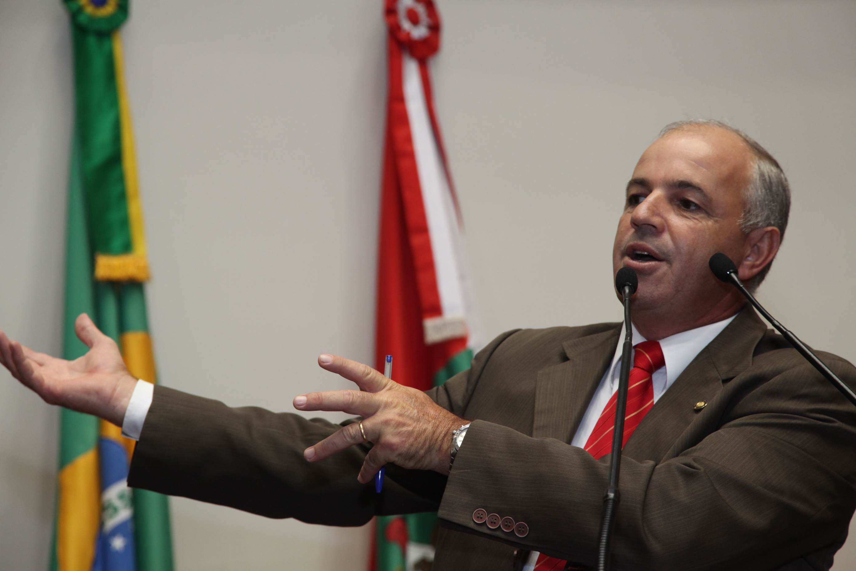 Sessão Ordinária Plenário Osni Régis - Deputado Sargento Amauri Soares (PDT)